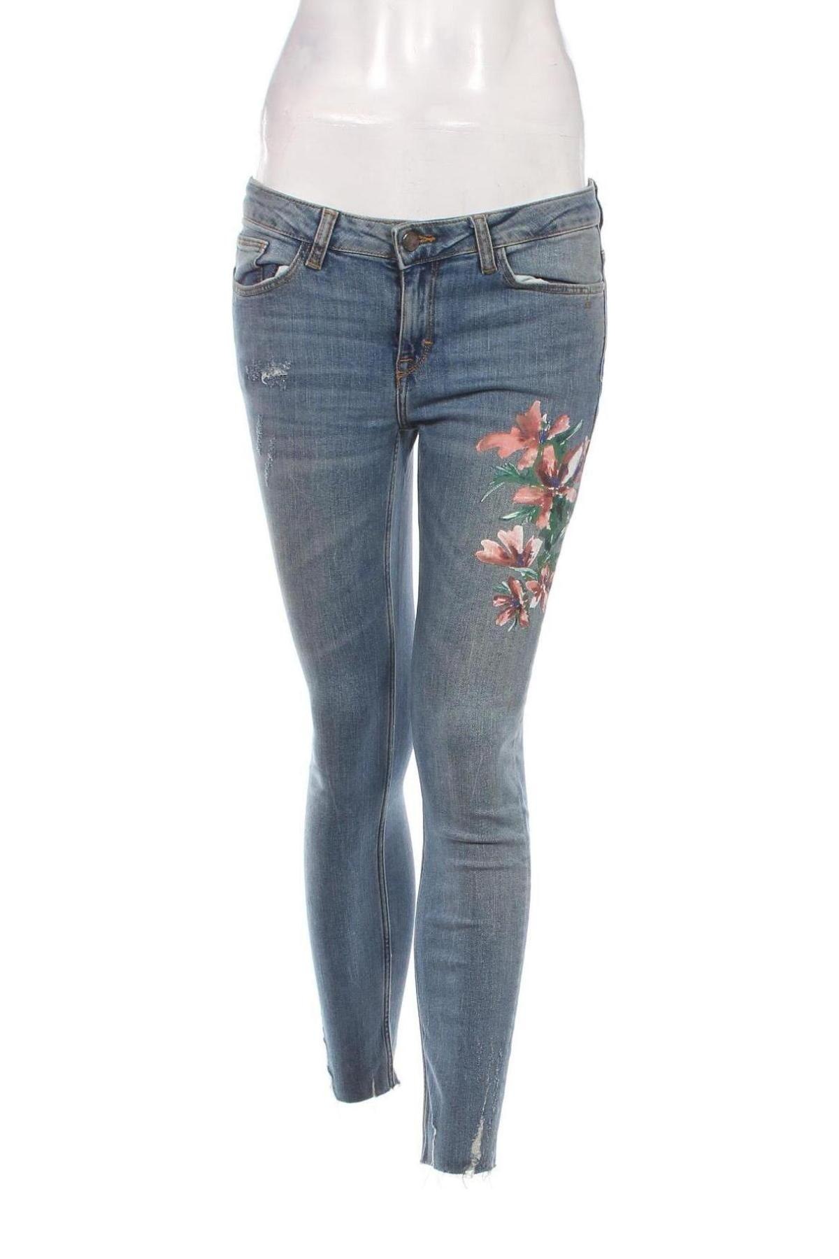 Damen Jeans Zara, Größe M, Farbe Blau, Preis 18,01 €