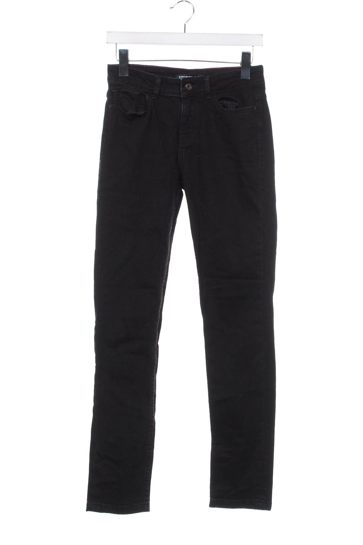 Dámske džínsy  Zara, Veľkosť S, Farba Čierna, Cena  7,66 €