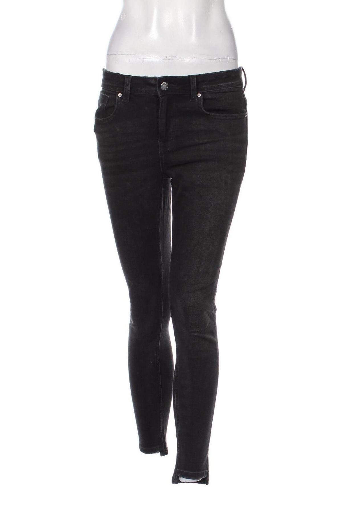 Dámské džíny  Zara, Velikost M, Barva Černá, Cena  215,00 Kč