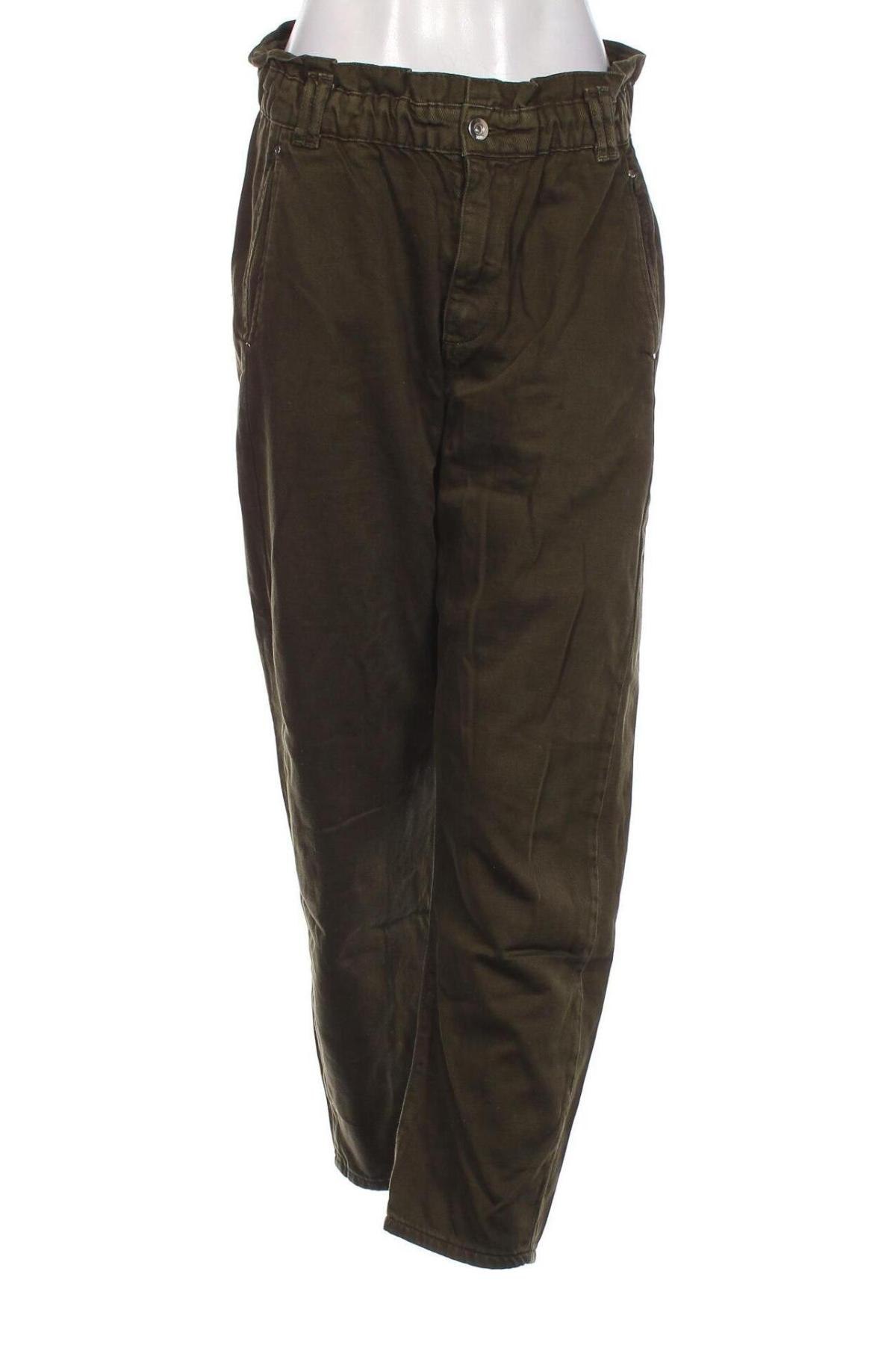 Damen Jeans Zara, Größe M, Farbe Grün, Preis 18,79 €