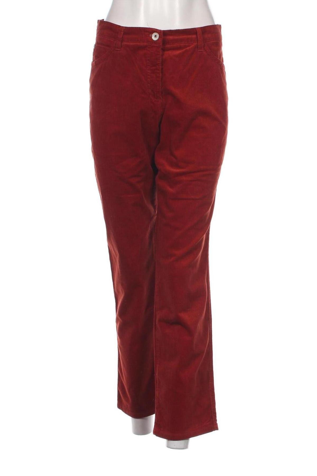Damen Cordhose Brax, Größe S, Farbe Rot, Preis 24,50 €