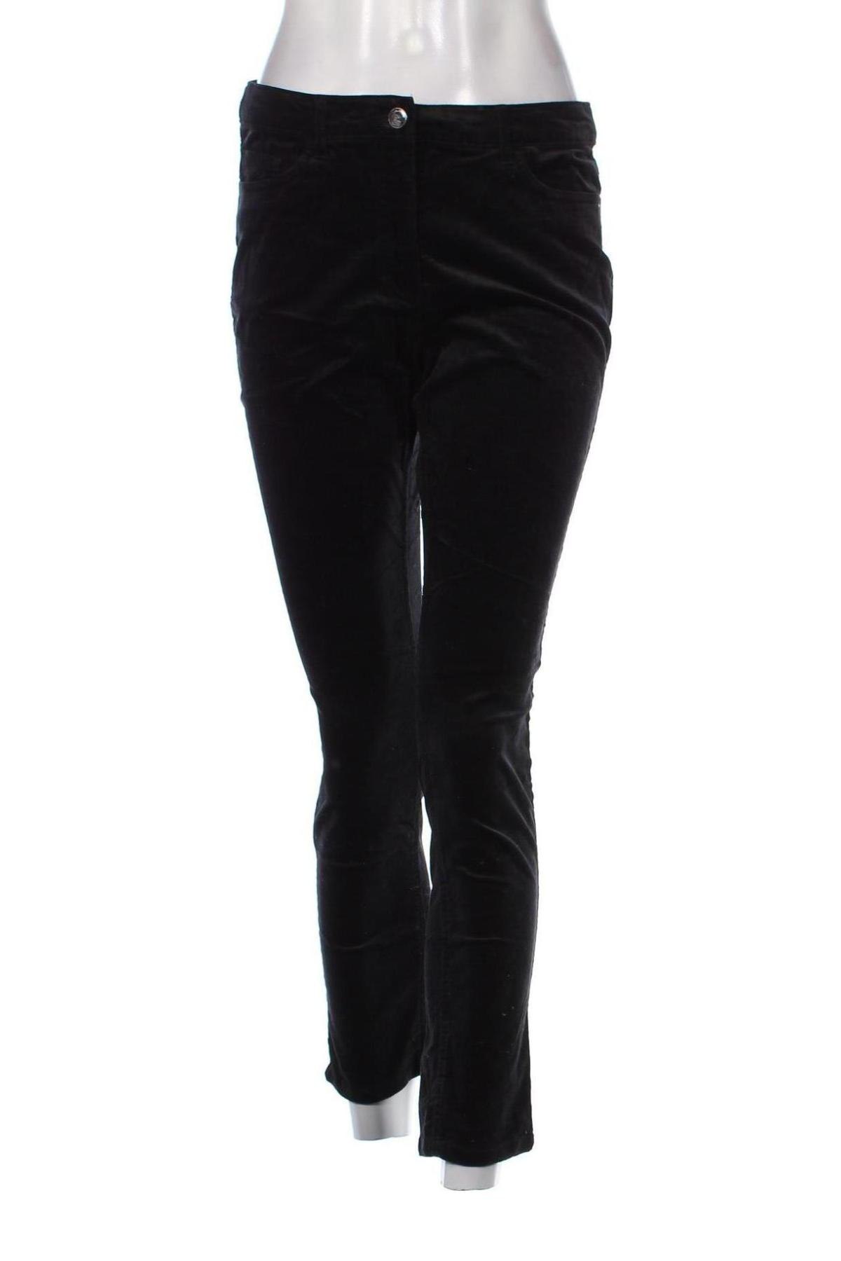 Γυναικείο κοτλέ παντελόνι Canda, Μέγεθος S, Χρώμα Μαύρο, Τιμή 8,07 €