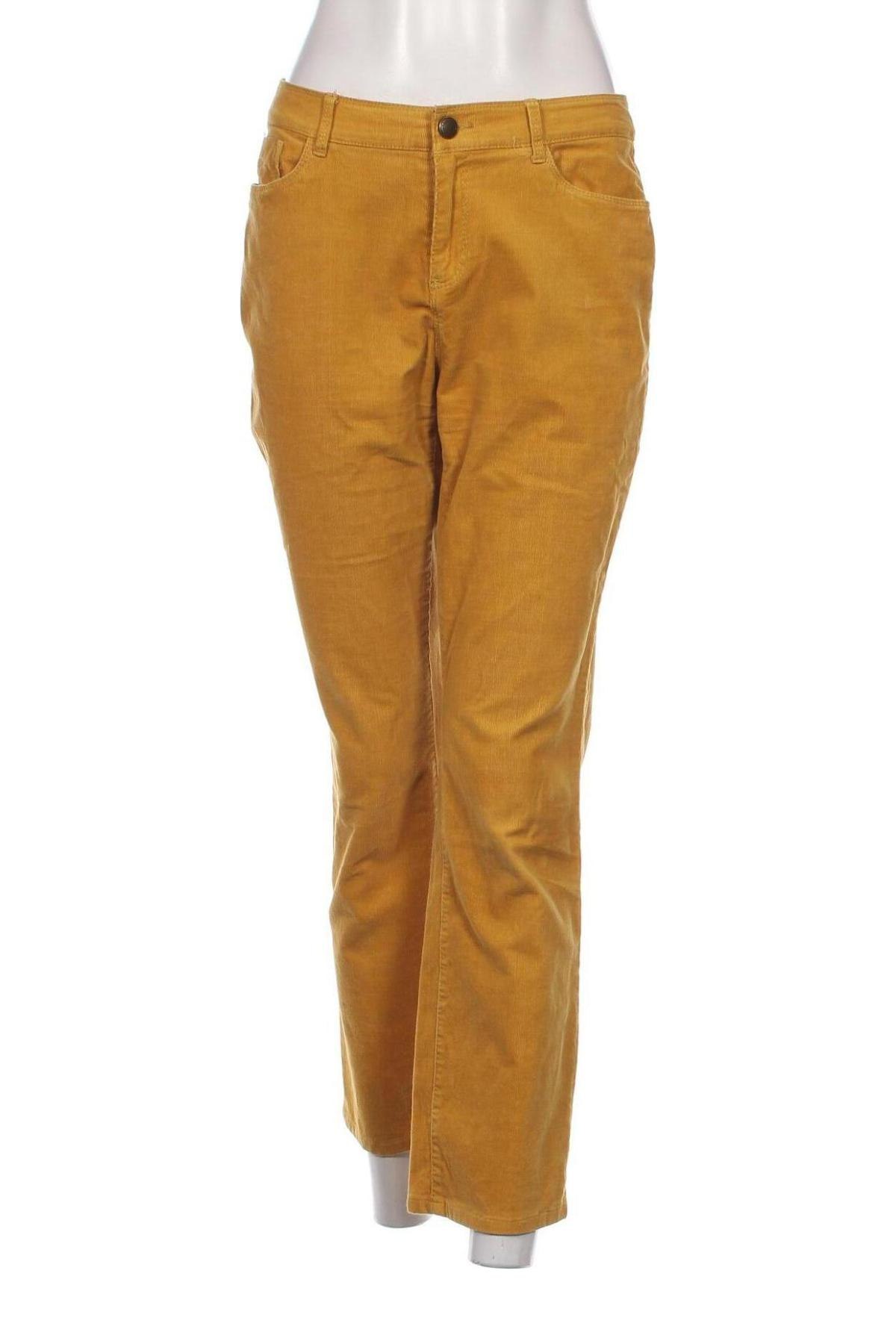 Дамски джинси Charles Vogele, Размер M, Цвят Жълт, Цена 17,60 лв.