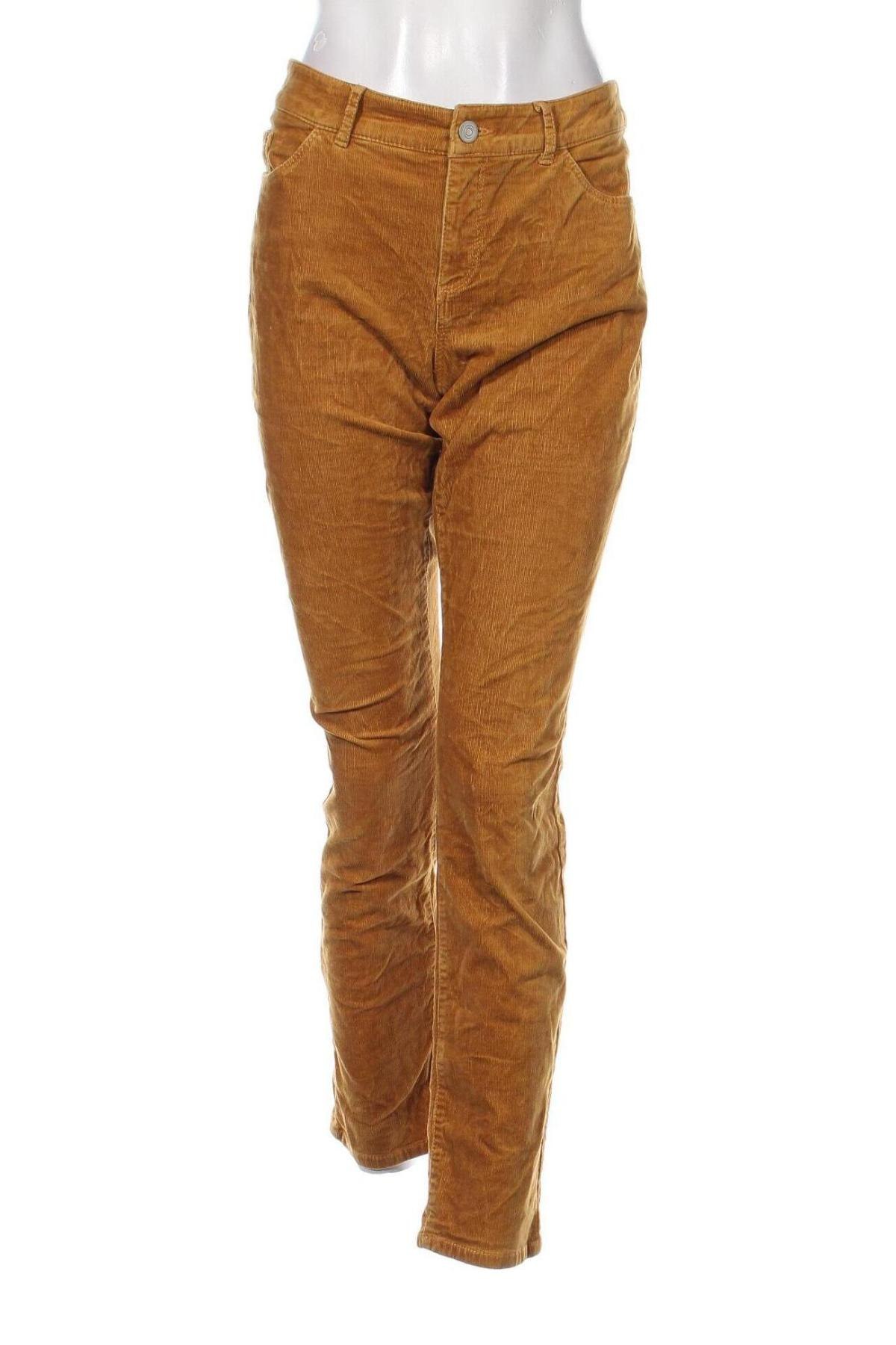 Γυναικείο κοτλέ παντελόνι Christian Berg, Μέγεθος L, Χρώμα  Μπέζ, Τιμή 9,46 €