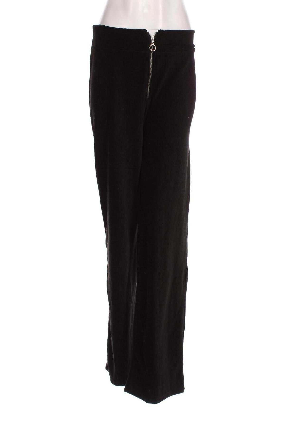 Γυναικείο κοτλέ παντελόνι Colloseum, Μέγεθος M, Χρώμα Μαύρο, Τιμή 8,07 €