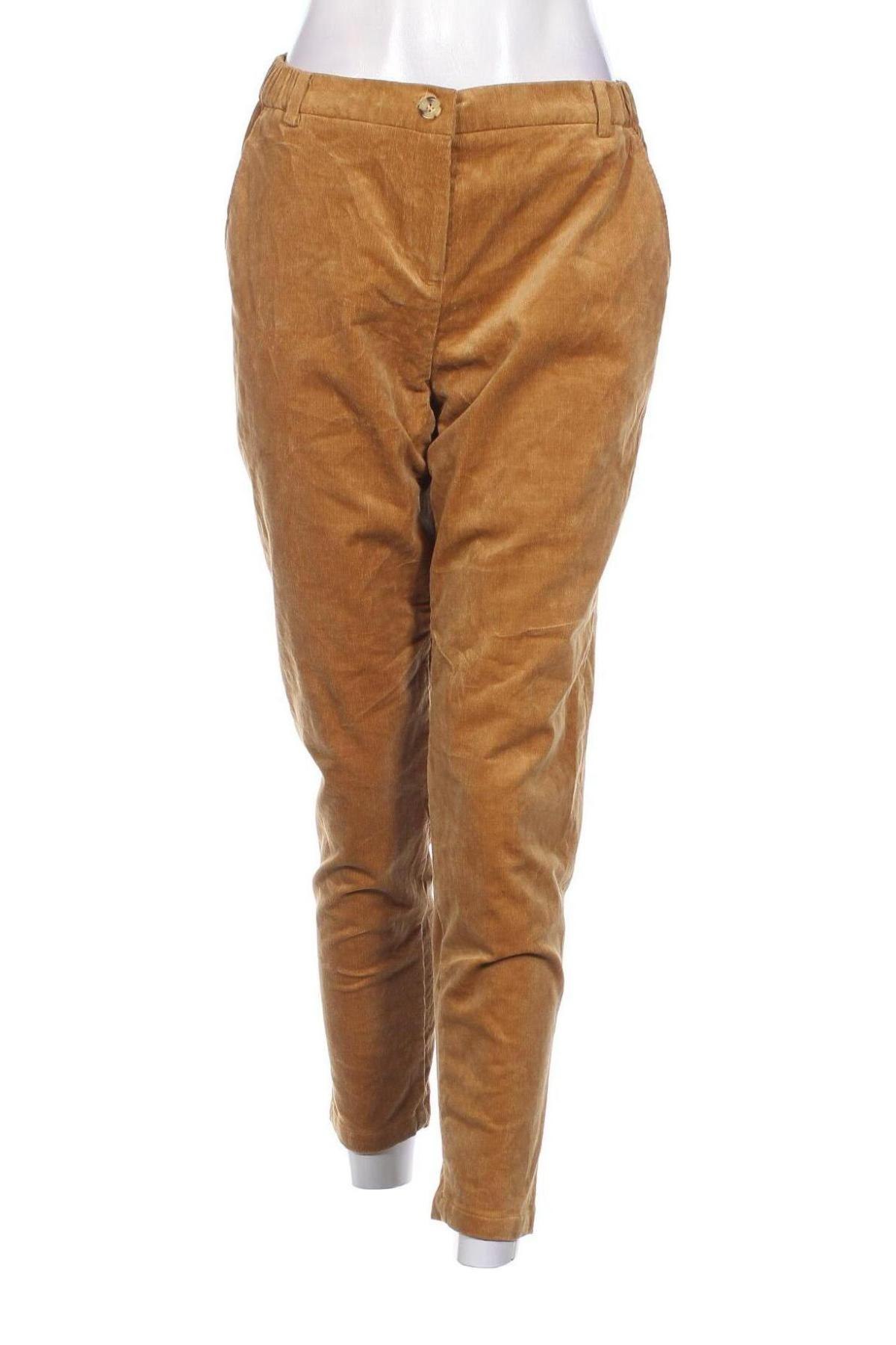 Pantaloni de velvet de femei Esprit, Mărime M, Culoare Maro, Preț 53,95 Lei