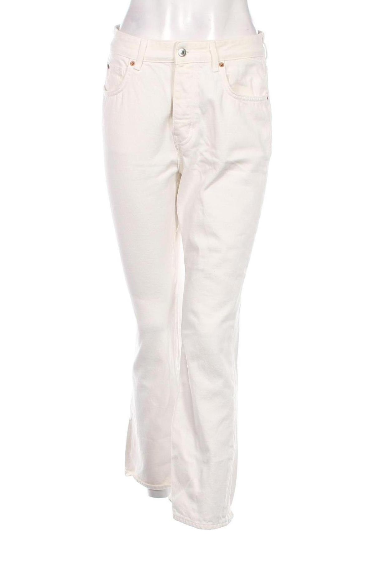 Damen Cordhose H&M, Größe M, Farbe Weiß, Preis 8,90 €