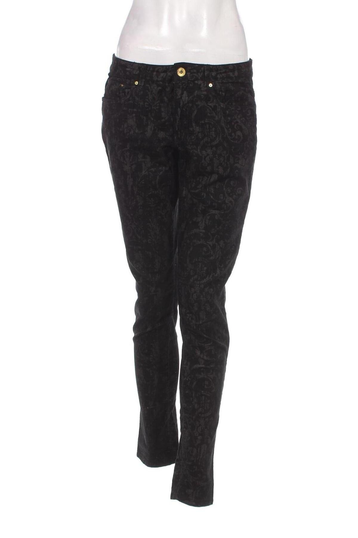 Γυναικείο κοτλέ παντελόνι H&M, Μέγεθος M, Χρώμα Μαύρο, Τιμή 8,90 €