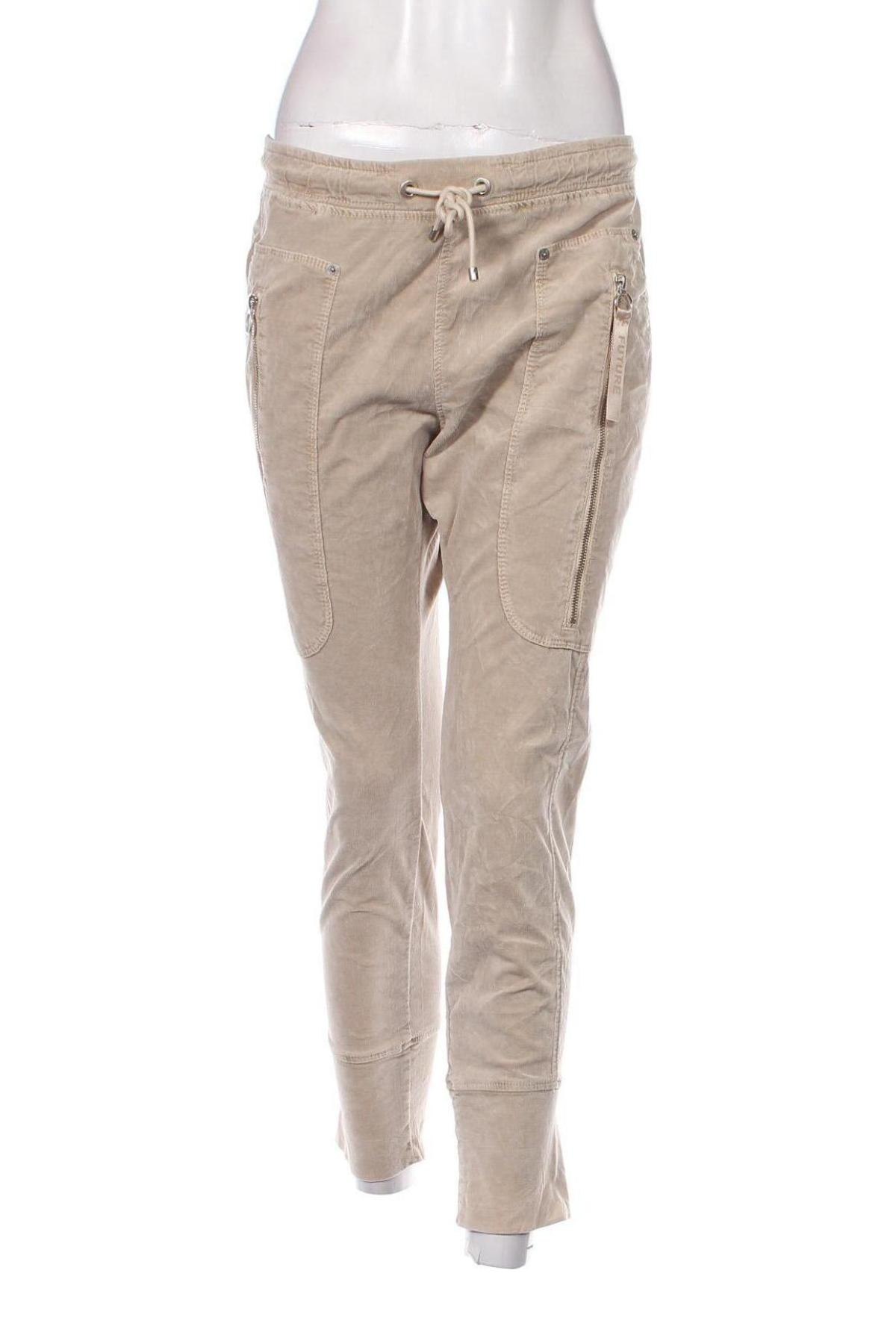 Дамски джинси Mac, Размер M, Цвят Бежов, Цена 37,40 лв.