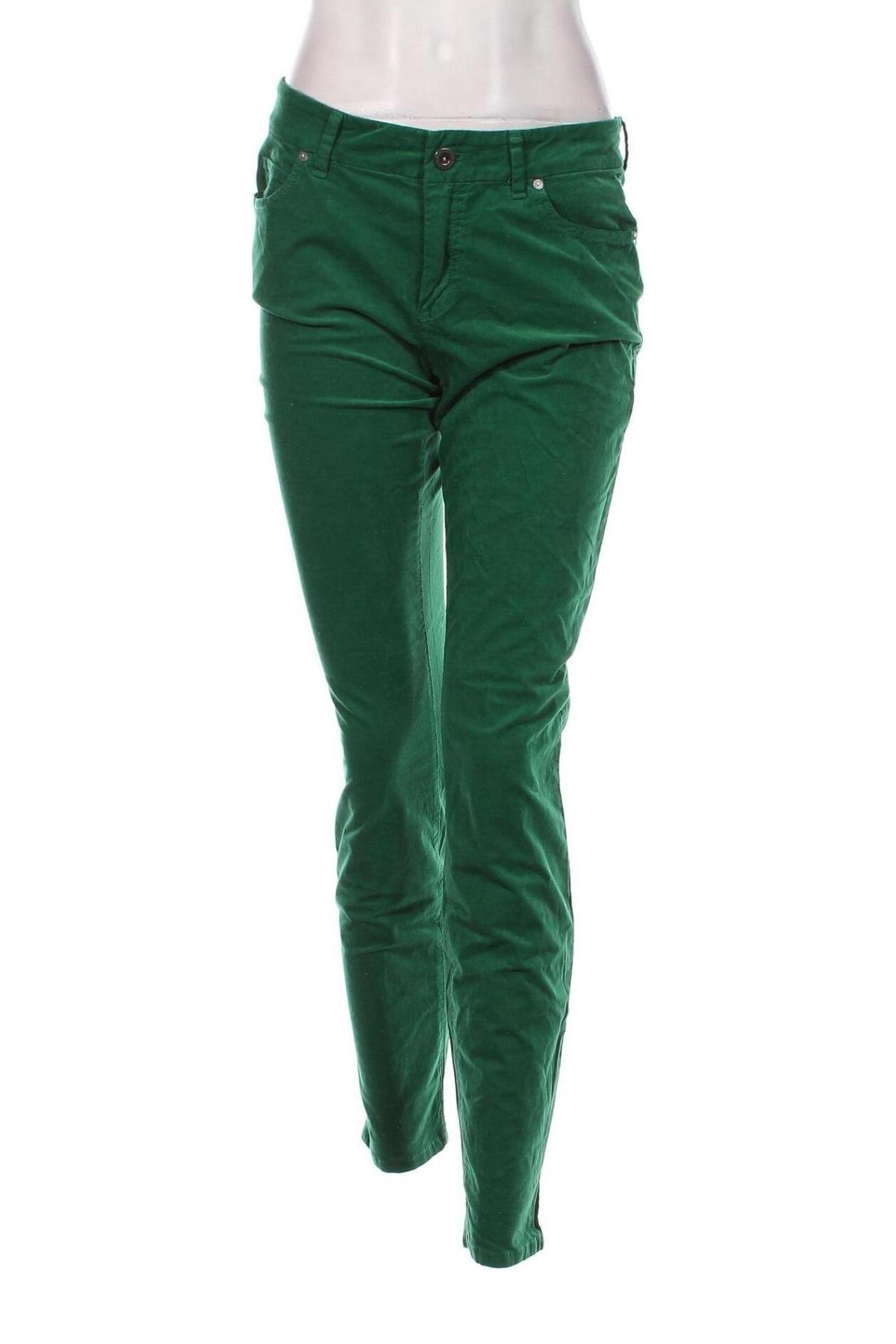 Pantaloni de velvet de femei Marc O'Polo, Mărime M, Culoare Verde, Preț 173,68 Lei