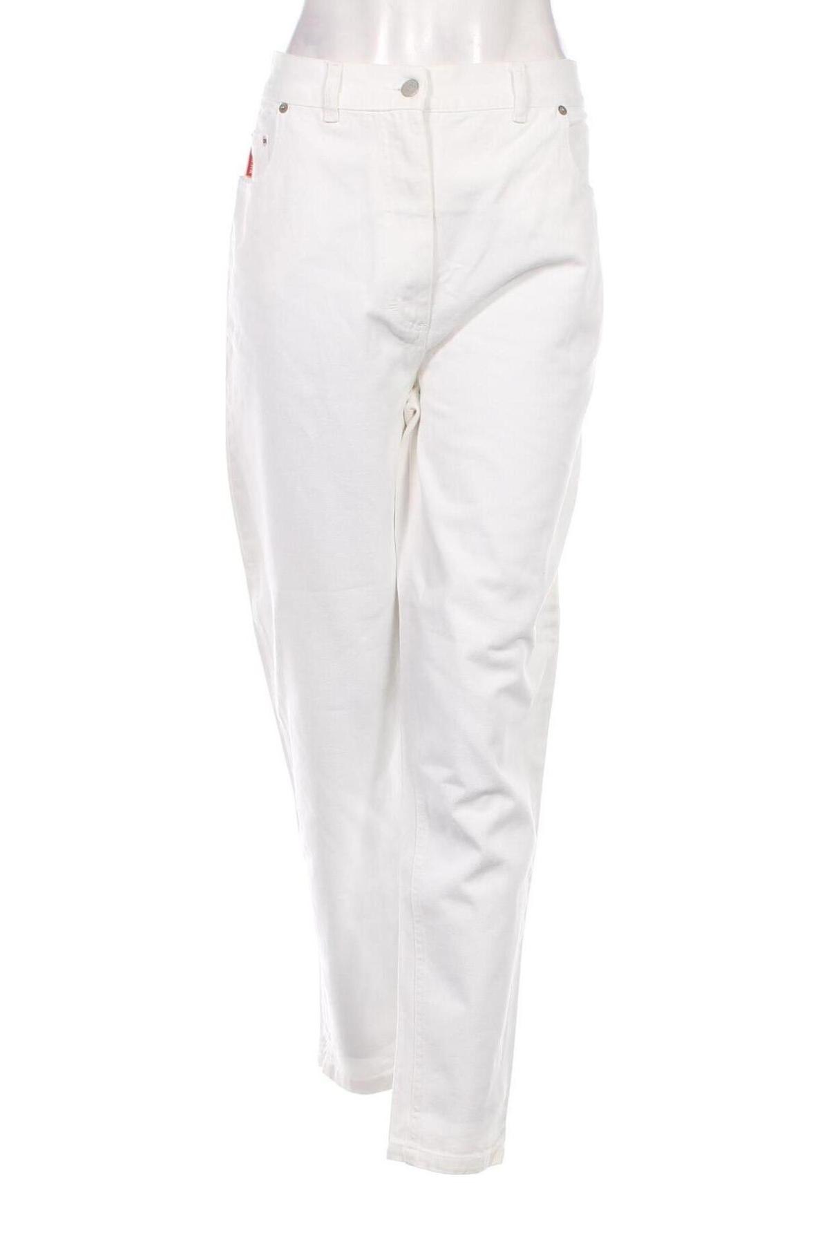 Γυναικείο κοτλέ παντελόνι TCM, Μέγεθος XL, Χρώμα Λευκό, Τιμή 8,46 €