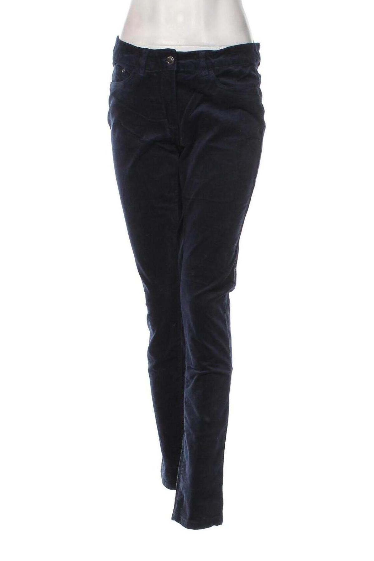 Γυναικείο κοτλέ παντελόνι Up 2 Fashion, Μέγεθος M, Χρώμα Μπλέ, Τιμή 5,74 €
