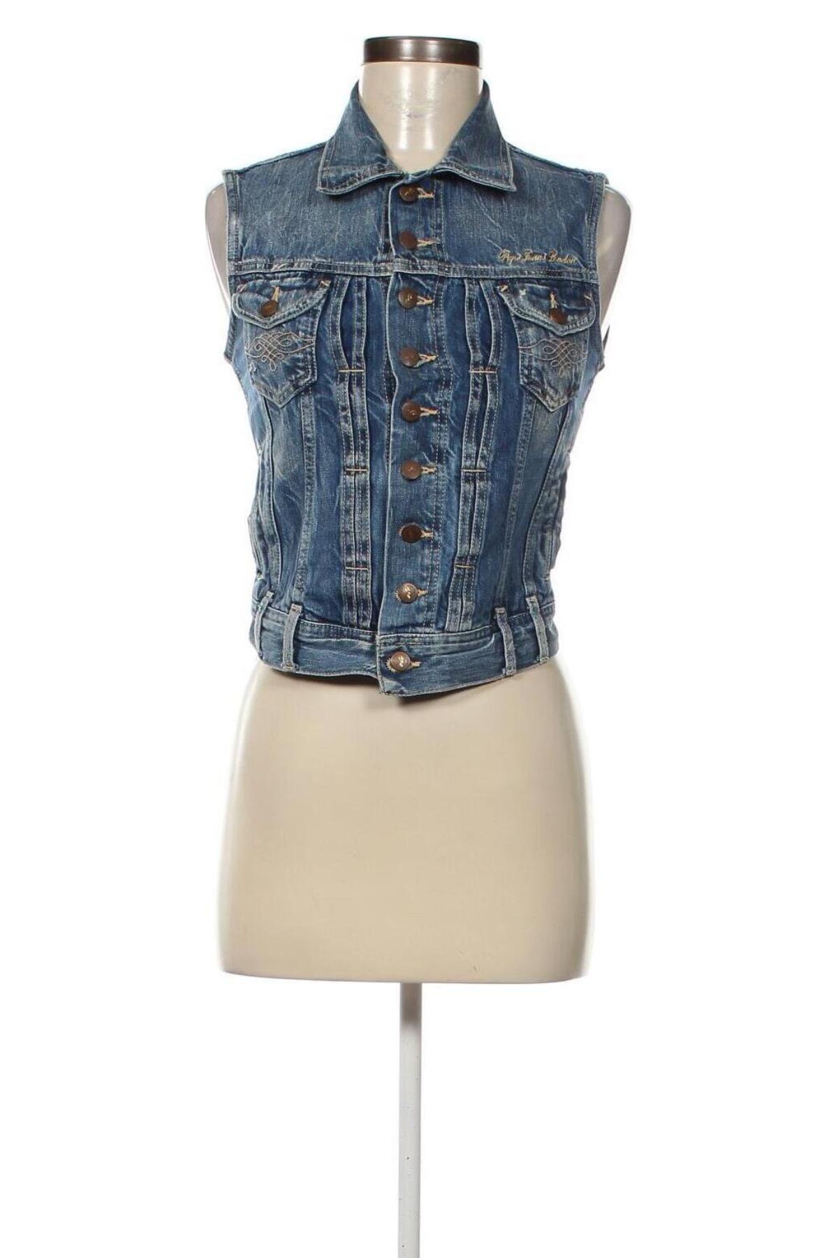 Damenweste Pepe Jeans, Größe S, Farbe Blau, Preis 22,96 €