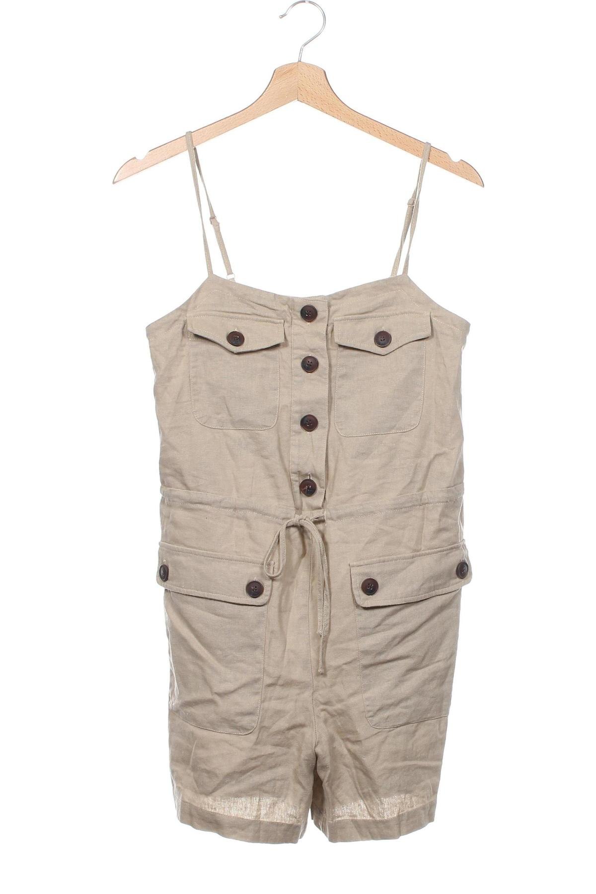 Damen Overall NA-KD, Größe XS, Farbe Beige, Preis 5,99 €