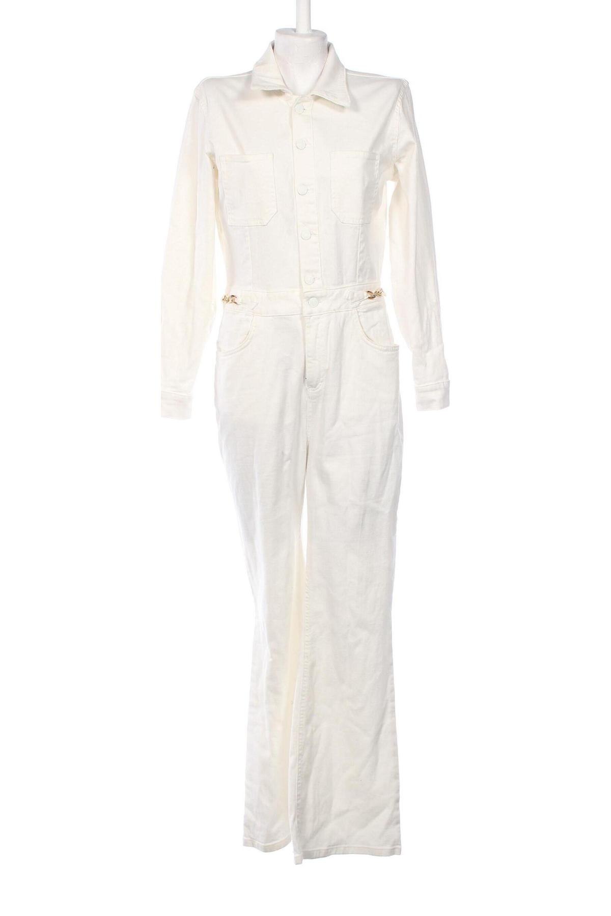 Damen Overall Reserved, Größe M, Farbe Weiß, Preis € 11,91
