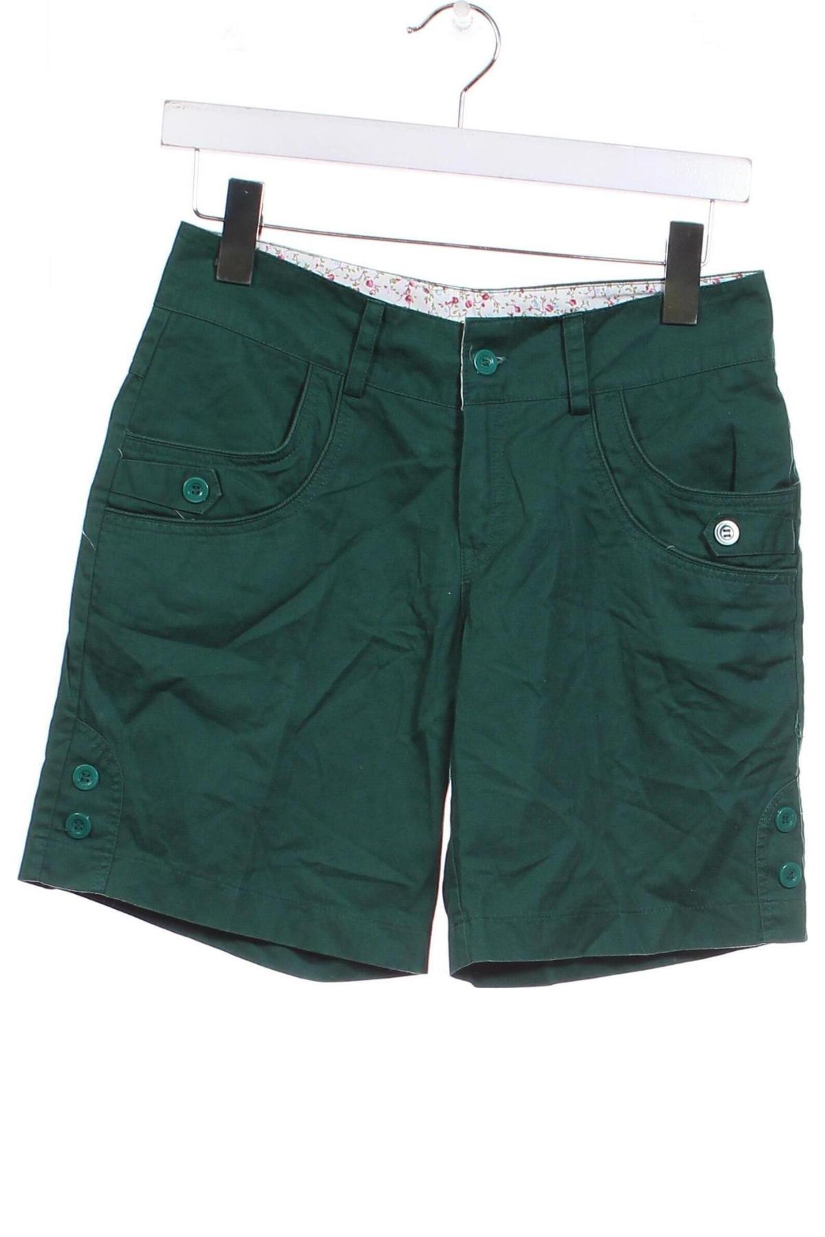 Γυναικείο κοντό παντελόνι, Μέγεθος S, Χρώμα Πράσινο, Τιμή 4,70 €