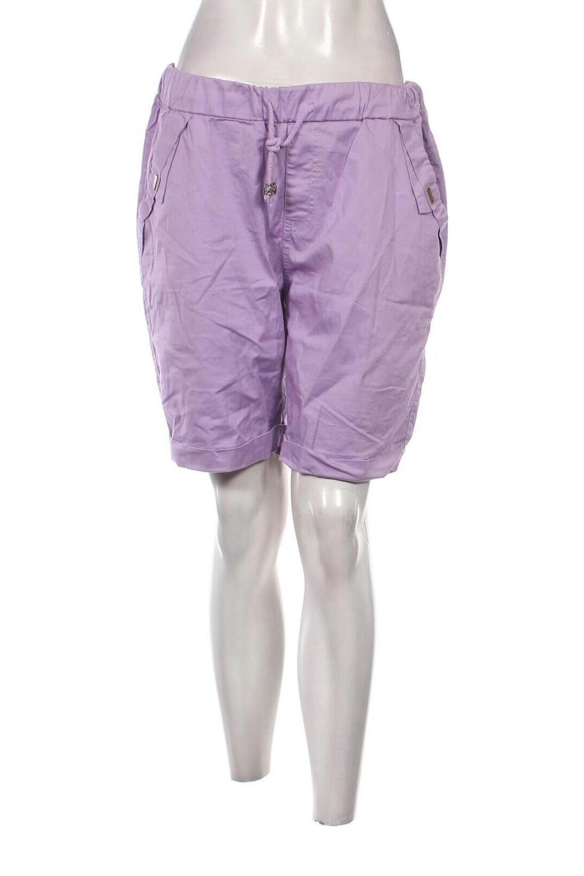 Pantaloni scurți de femei, Mărime XL, Culoare Mov, Preț 48,47 Lei