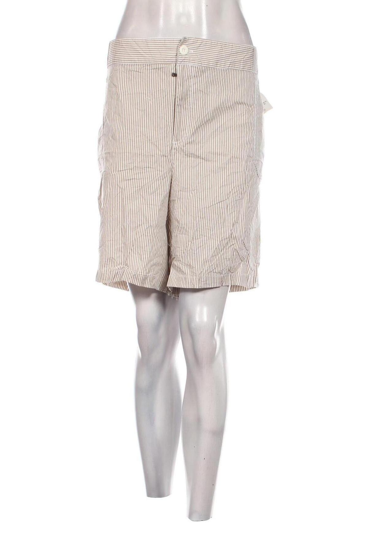 Γυναικείο κοντό παντελόνι, Μέγεθος 3XL, Χρώμα  Μπέζ, Τιμή 7,05 €