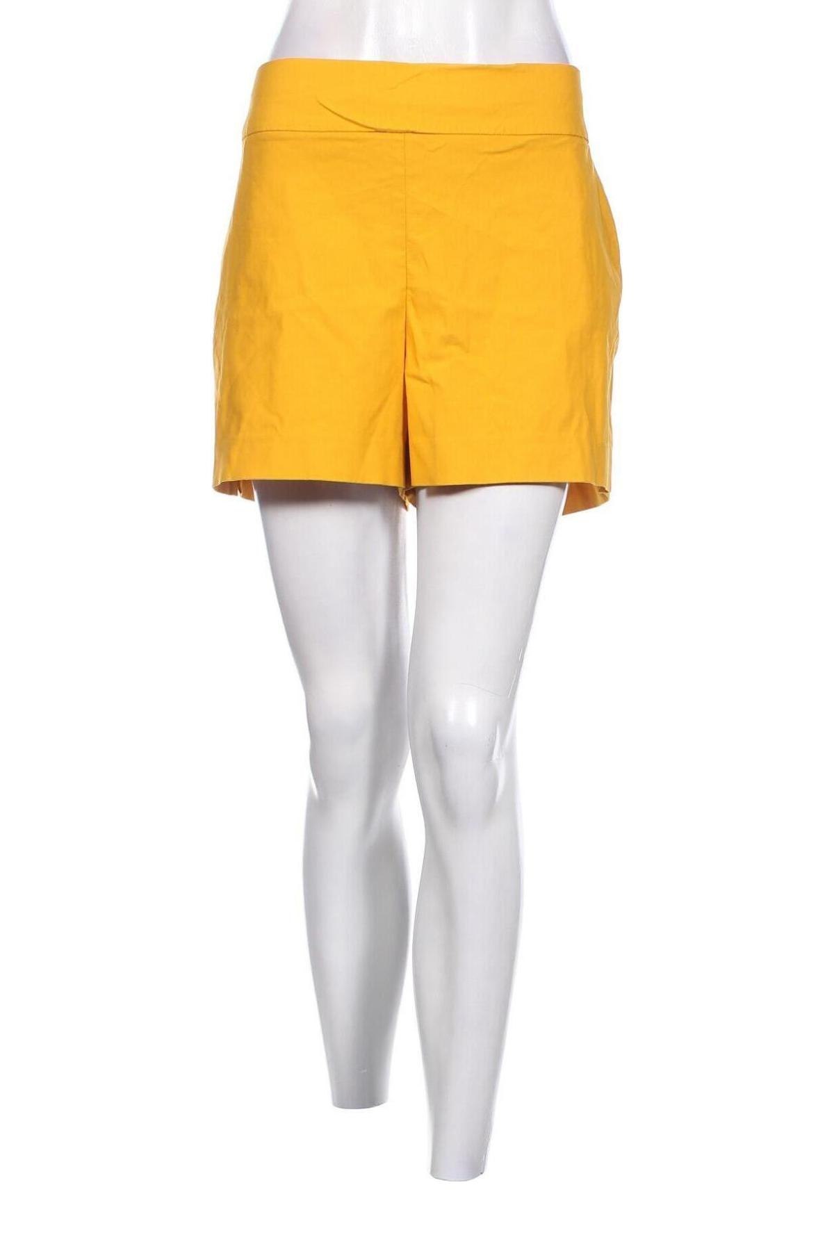 Γυναικείο κοντό παντελόνι, Μέγεθος XL, Χρώμα Κίτρινο, Τιμή 11,75 €