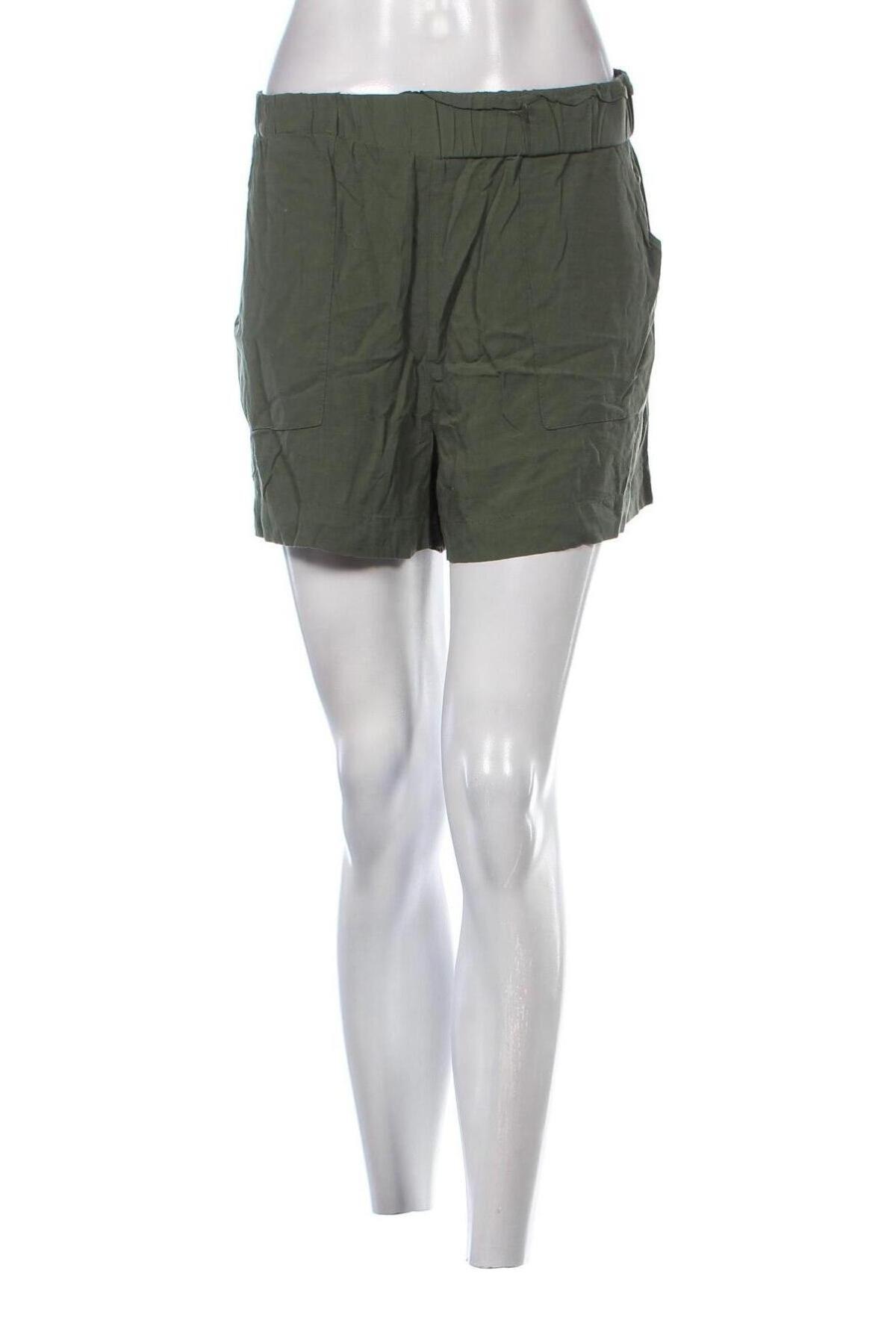 Γυναικείο κοντό παντελόνι, Μέγεθος L, Χρώμα Πράσινο, Τιμή 7,05 €