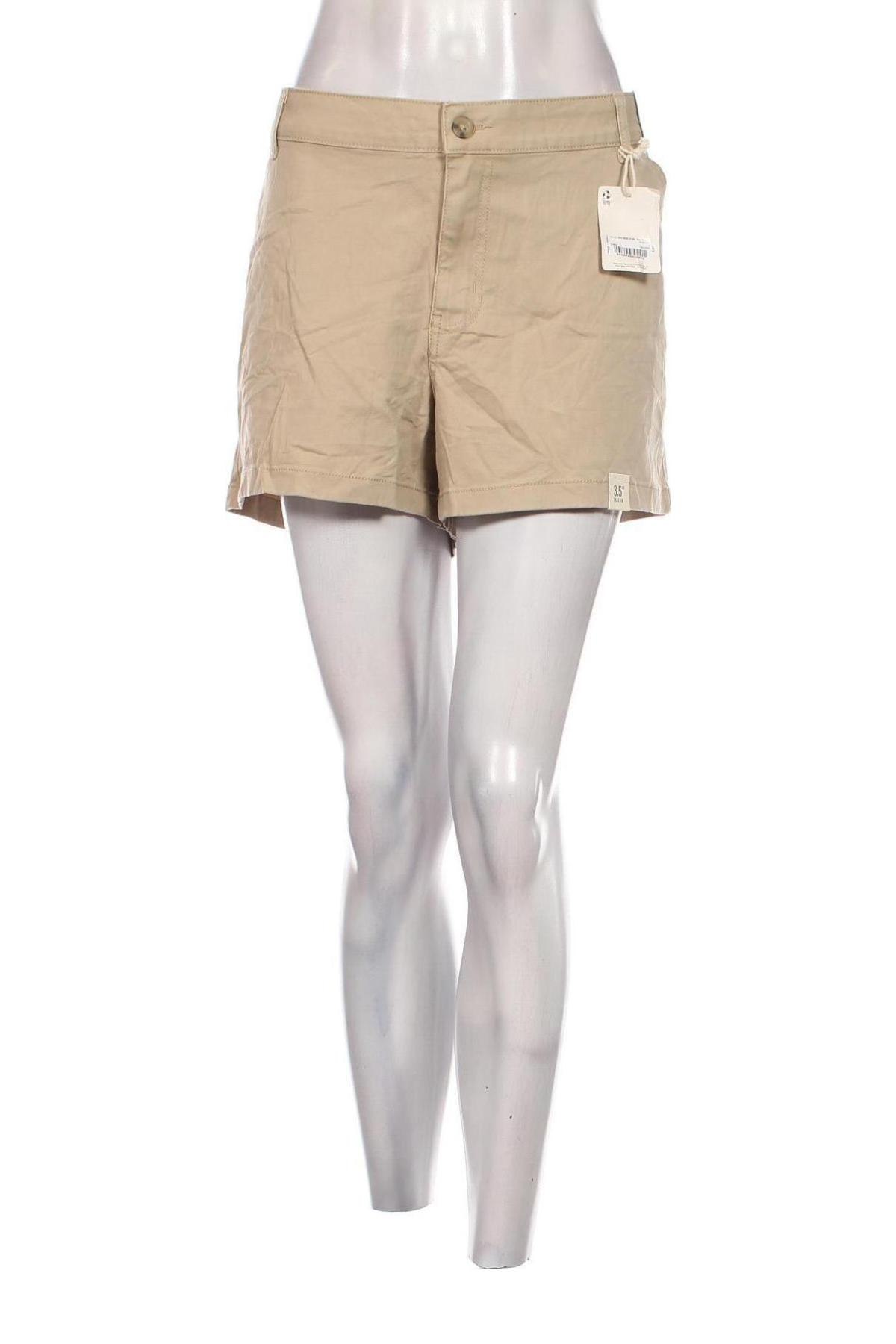 Дамски къс панталон A.N.A., Размер XXL, Цвят Бежов, Цена 21,70 лв.