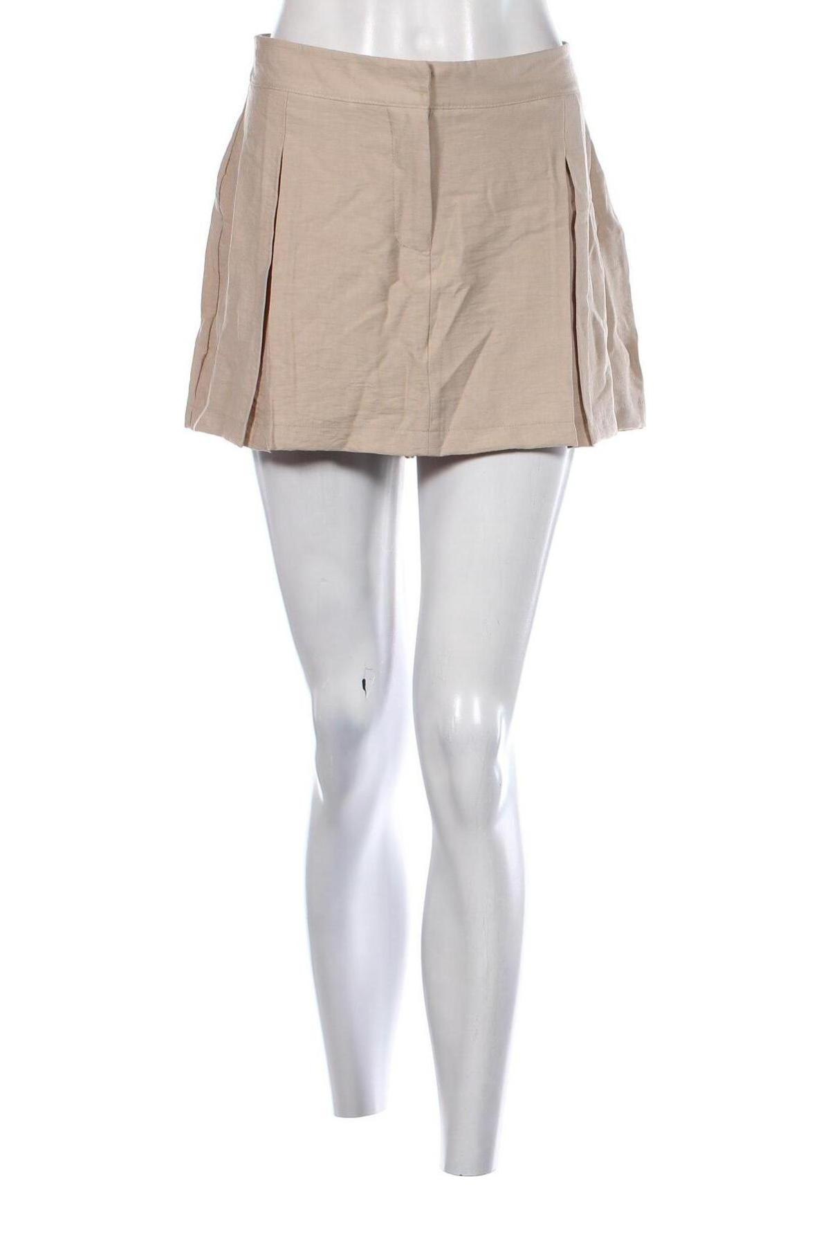 Γυναικείο κοντό παντελόνι ABOUT YOU X MILLANE, Μέγεθος M, Χρώμα  Μπέζ, Τιμή 28,95 €