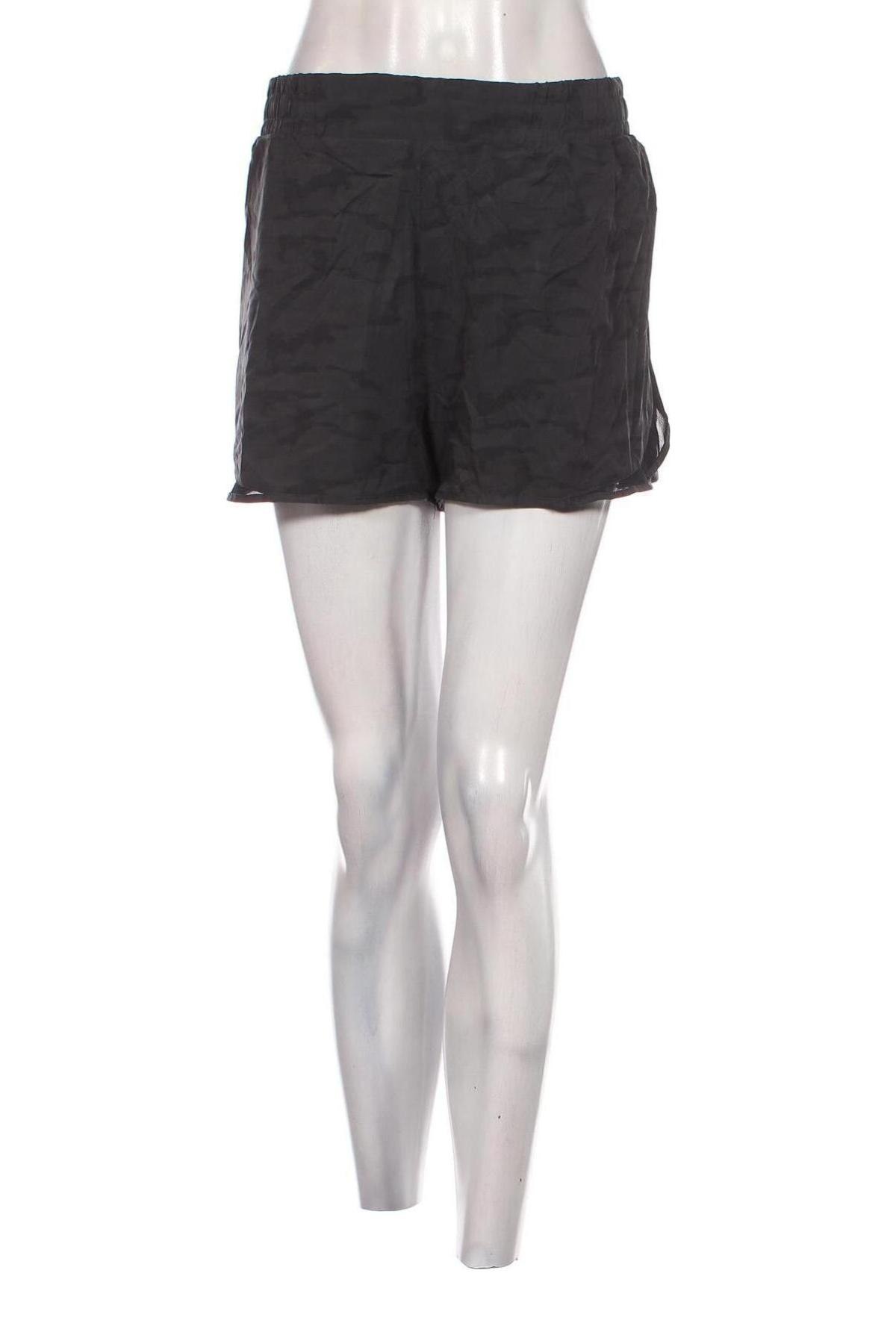 Γυναικείο κοντό παντελόνι ASICS, Μέγεθος L, Χρώμα Γκρί, Τιμή 10,52 €