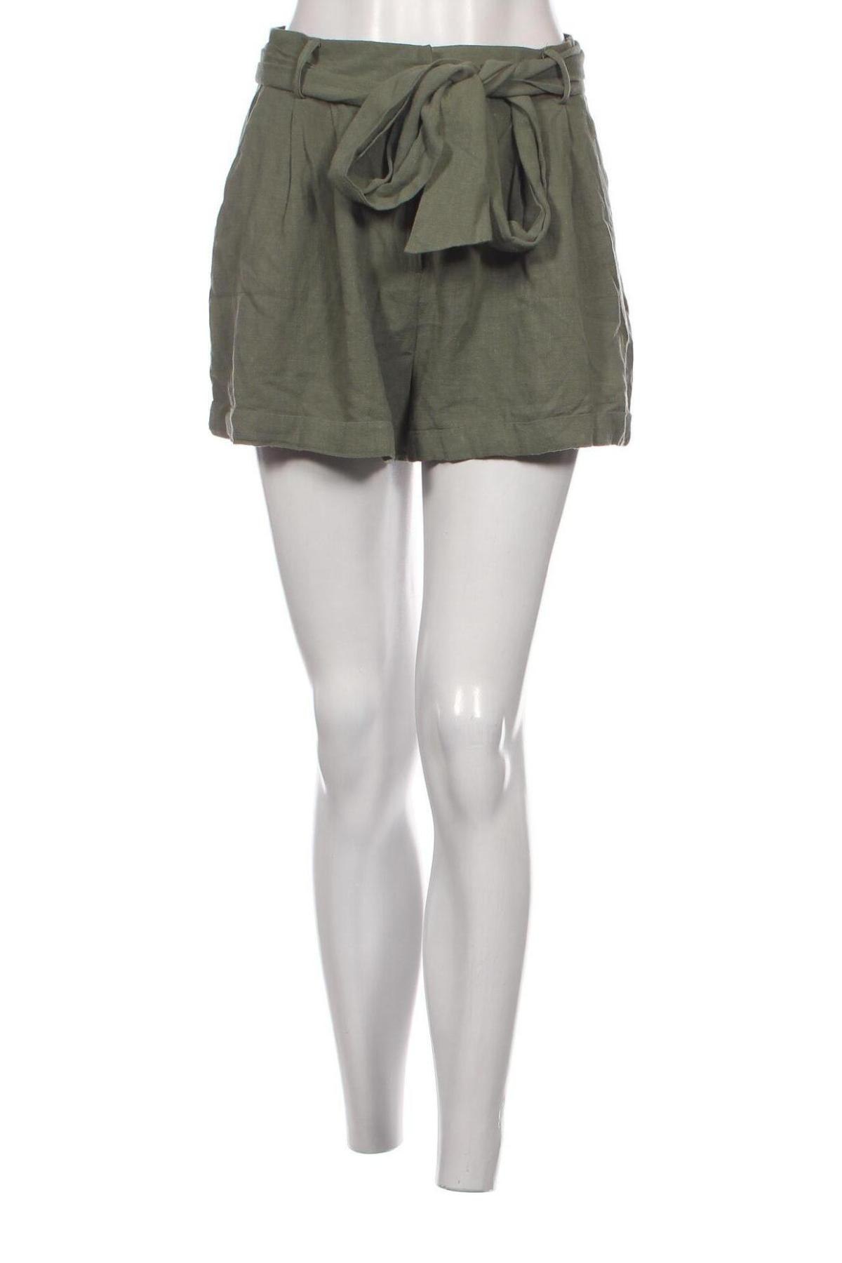 Pantaloni scurți de femei ASOS, Mărime M, Culoare Verde, Preț 51,94 Lei
