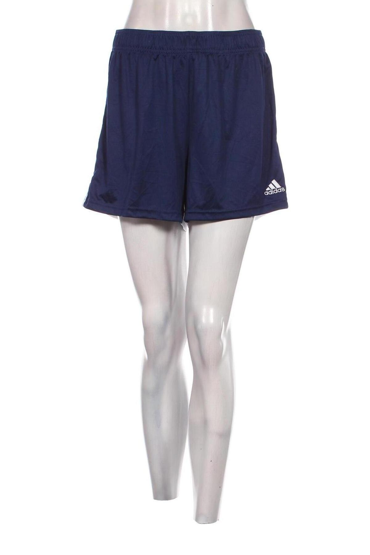 Γυναικείο κοντό παντελόνι Adidas, Μέγεθος XL, Χρώμα Μπλέ, Τιμή 21,03 €