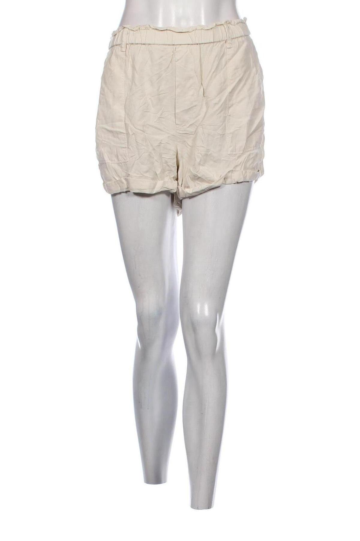 Pantaloni scurți de femei Aerie, Mărime L, Culoare Ecru, Preț 37,50 Lei