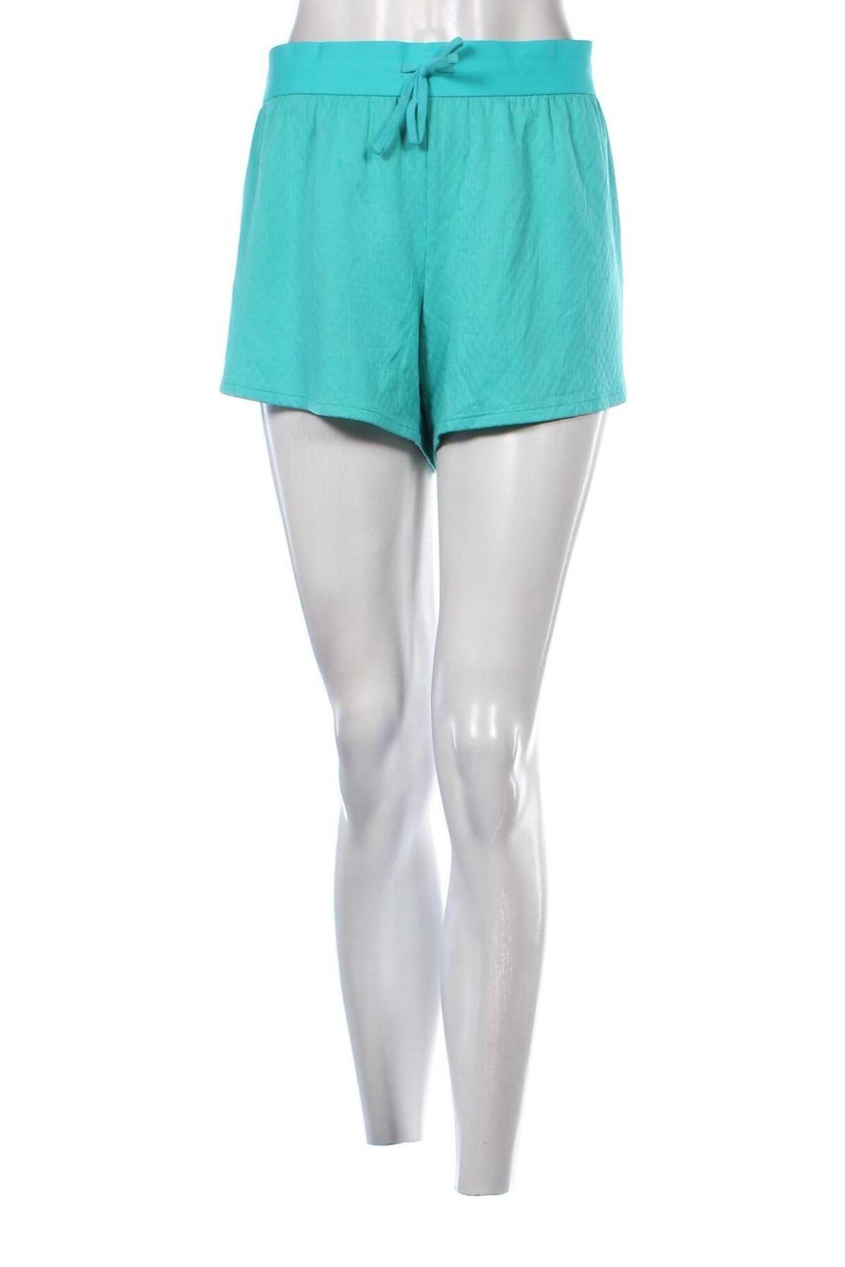 Γυναικείο κοντό παντελόνι Athletic, Μέγεθος XL, Χρώμα Πράσινο, Τιμή 3,64 €