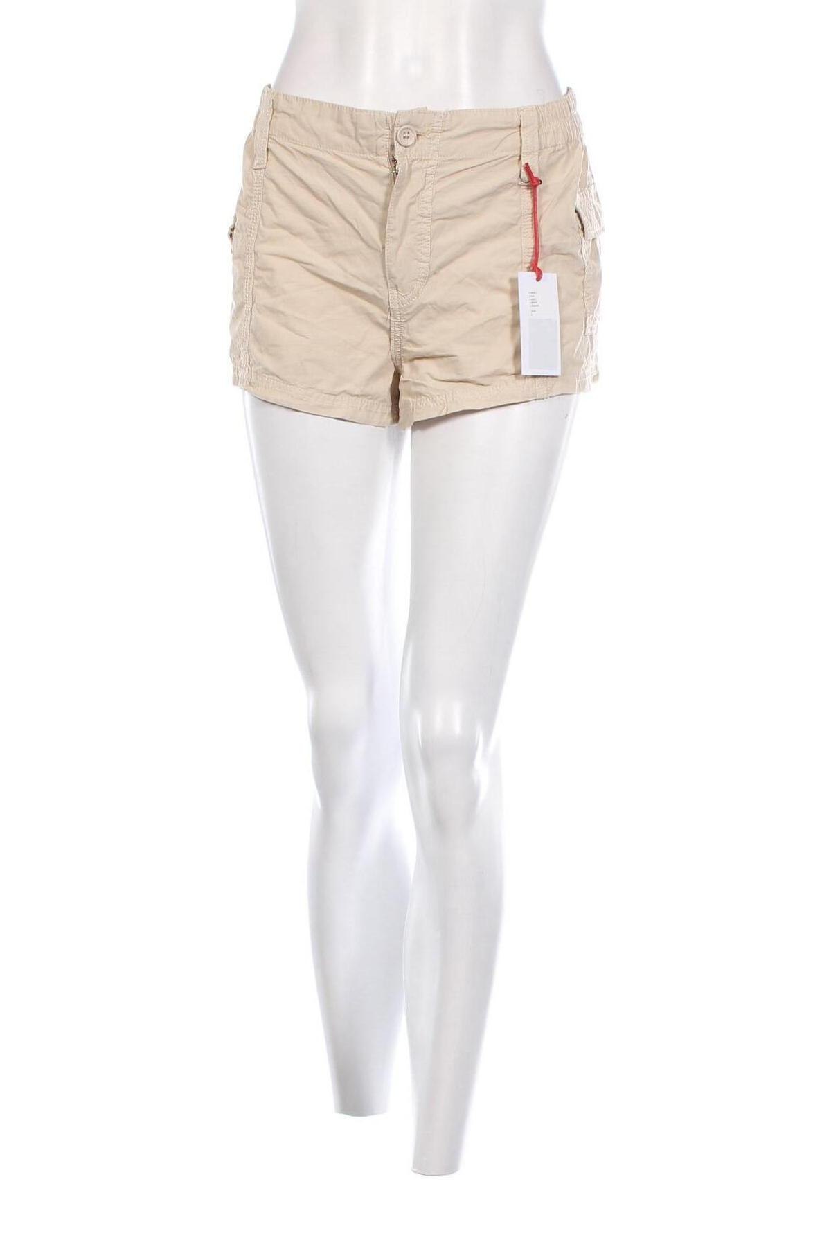 Дамски къс панталон BDG, Размер L, Цвят Бежов, Цена 30,80 лв.