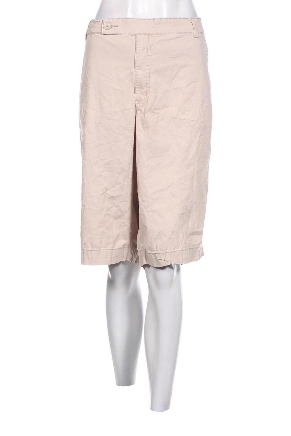 Γυναικείο κοντό παντελόνι Bandolino, Μέγεθος 3XL, Χρώμα  Μπέζ, Τιμή 7,05 €