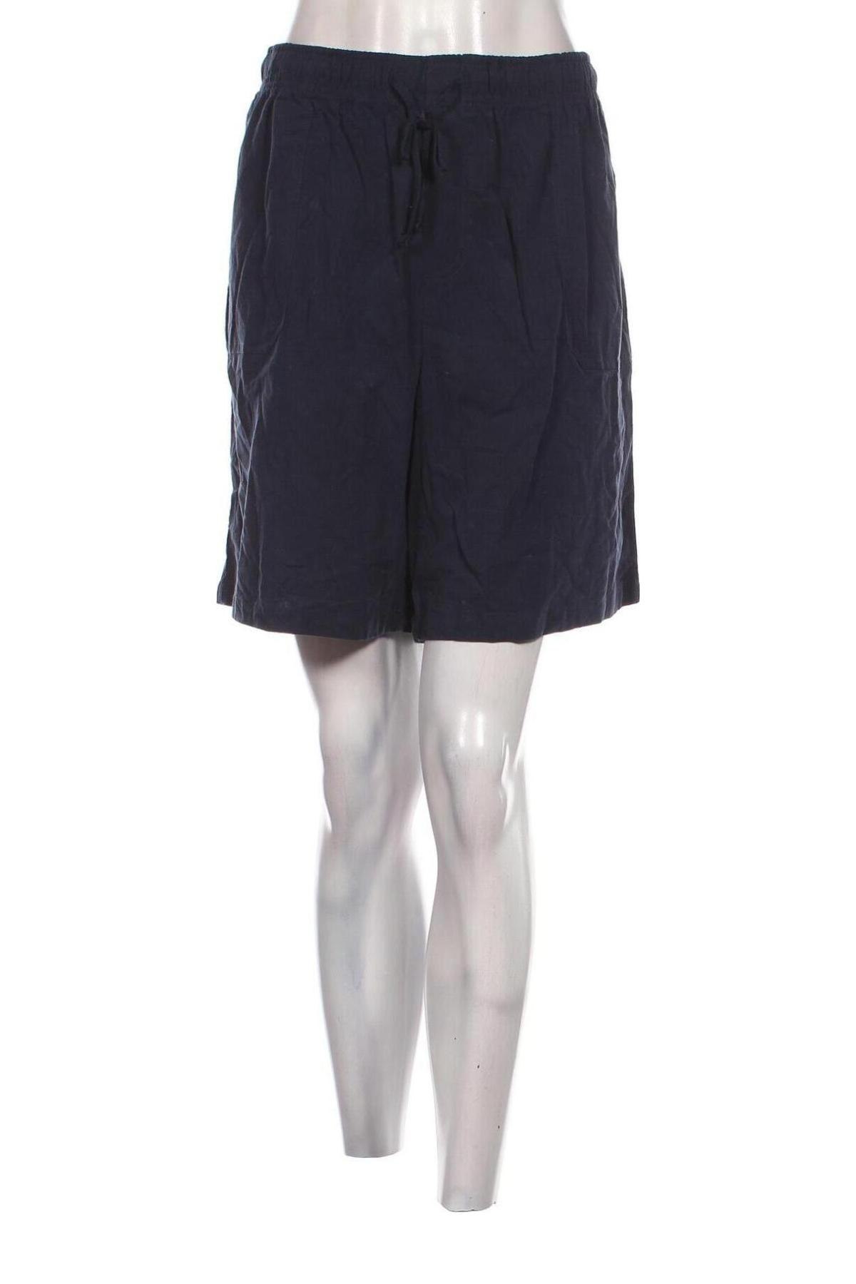 Γυναικείο κοντό παντελόνι Basic Editions, Μέγεθος XL, Χρώμα Μπλέ, Τιμή 7,05 €
