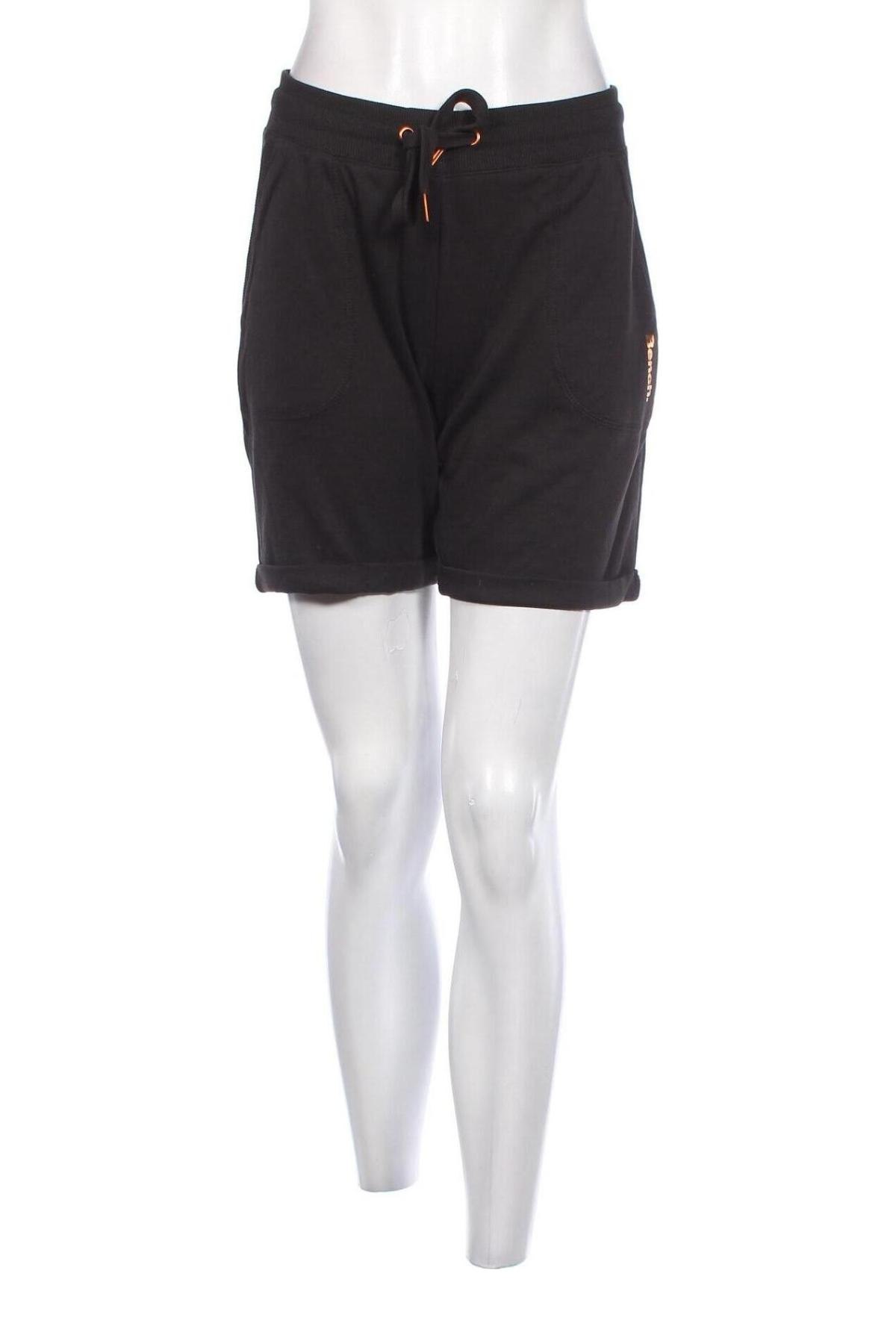 Γυναικείο κοντό παντελόνι Bench, Μέγεθος M, Χρώμα Μαύρο, Τιμή 15,88 €