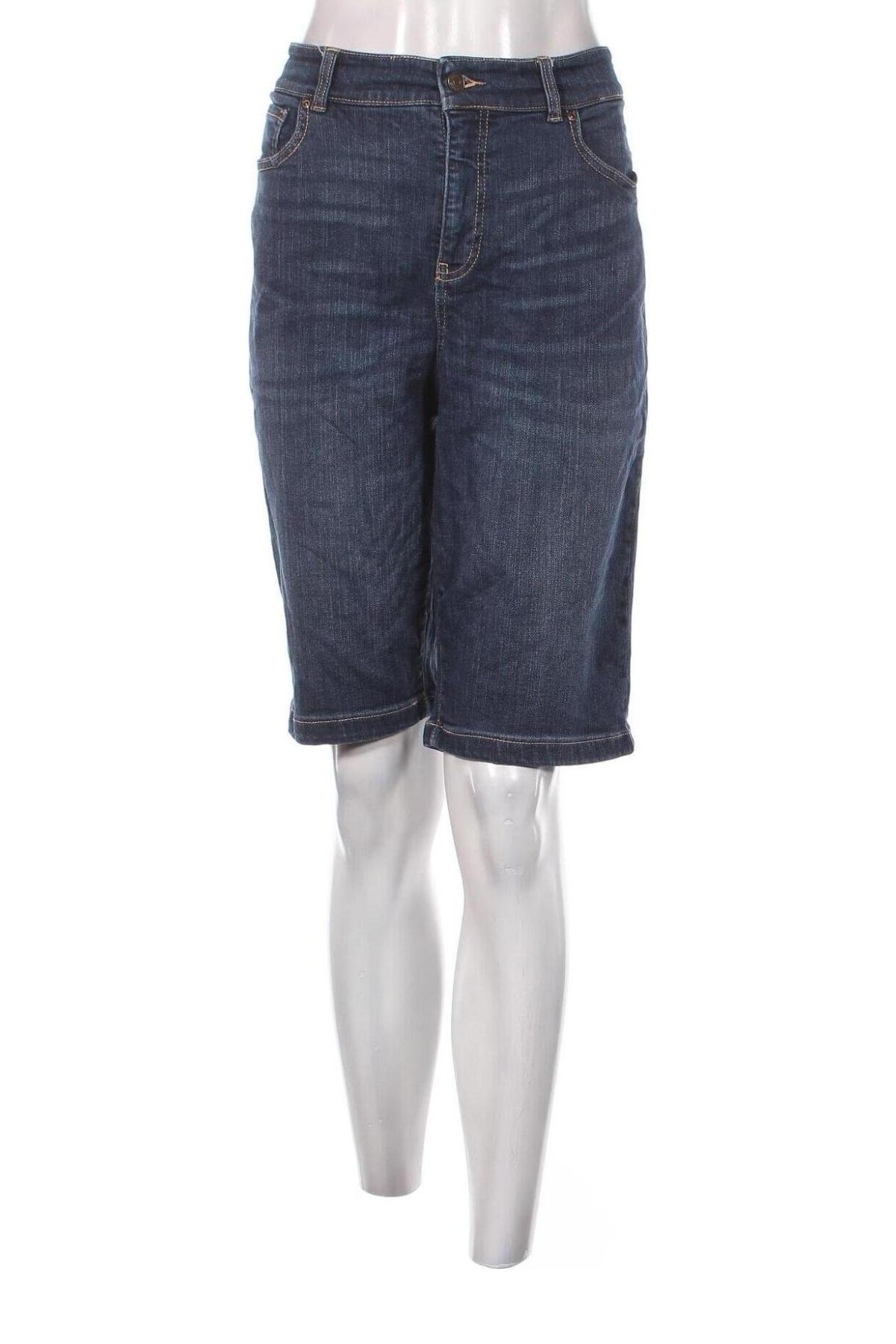Γυναικείο κοντό παντελόνι Denver Hayes, Μέγεθος XL, Χρώμα Μπλέ, Τιμή 11,75 €