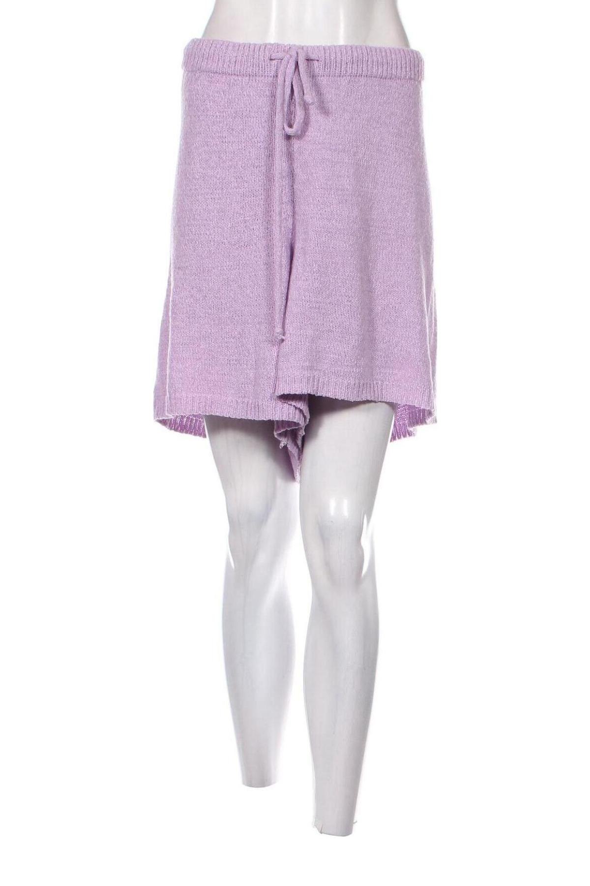 Γυναικείο κοντό παντελόνι Ed.it.ed, Μέγεθος XXL, Χρώμα Βιολετί, Τιμή 6,46 €