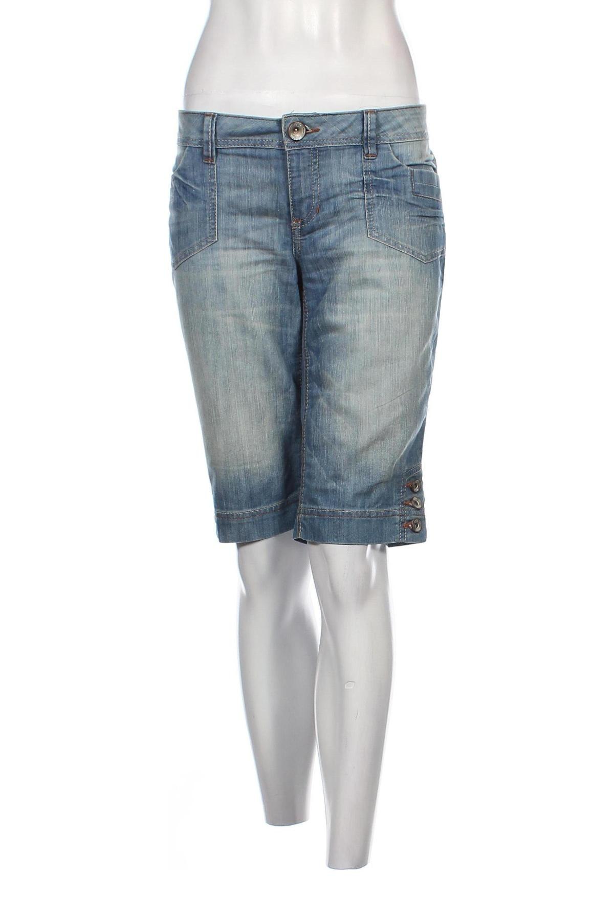 Γυναικείο κοντό παντελόνι Edc By Esprit, Μέγεθος M, Χρώμα Μπλέ, Τιμή 9,91 €