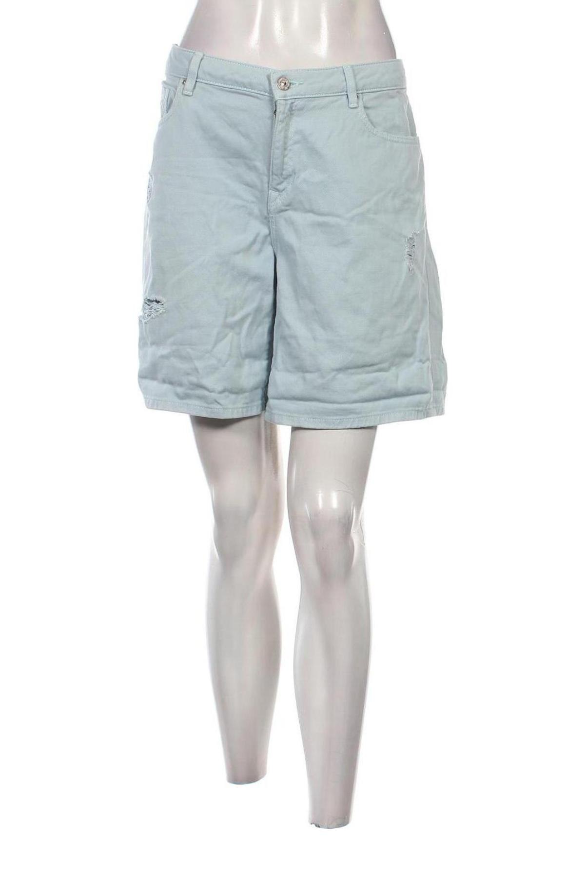 Дамски къс панталон Edc By Esprit, Размер L, Цвят Син, Цена 20,40 лв.