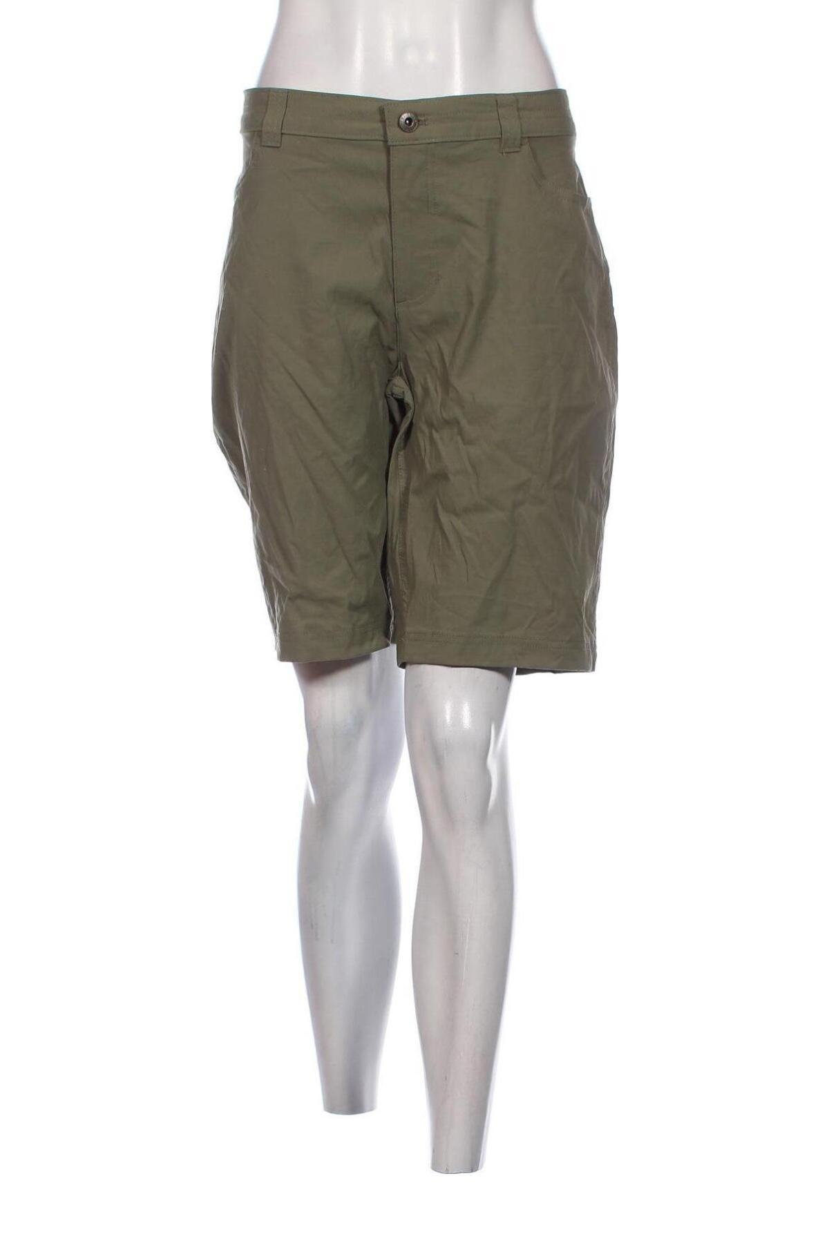 Pantaloni scurți de femei Eddie Bauer, Mărime XL, Culoare Verde, Preț 86,84 Lei
