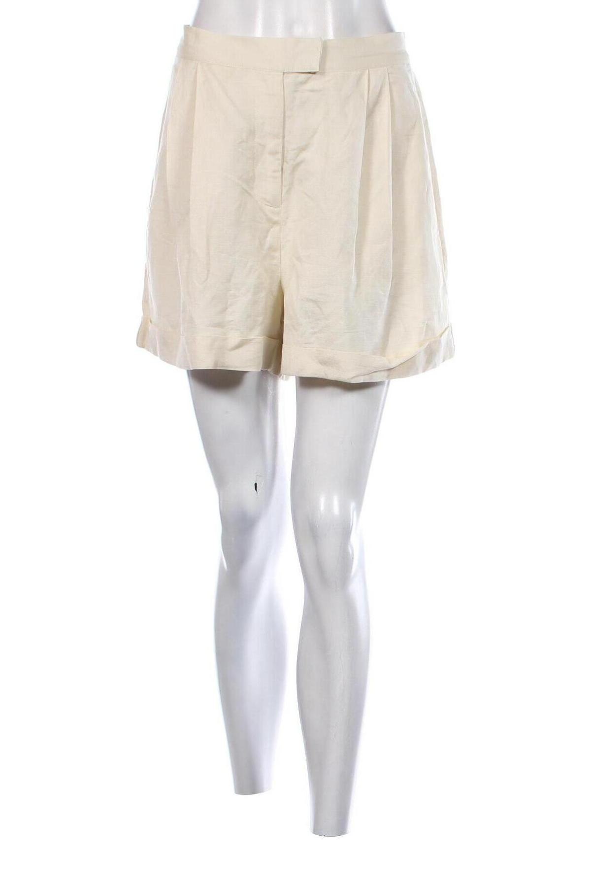 Γυναικείο κοντό παντελόνι Edited, Μέγεθος L, Χρώμα Εκρού, Τιμή 15,88 €