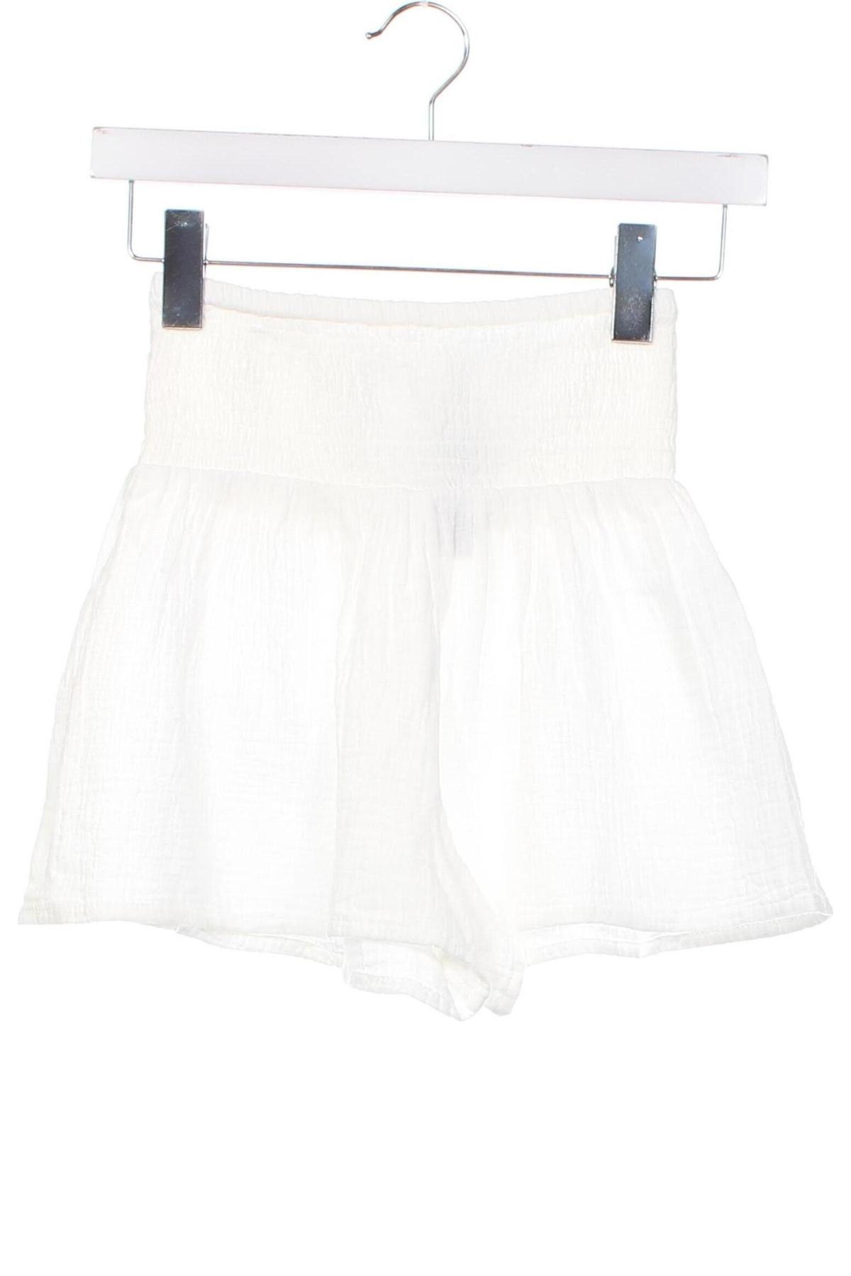 Γυναικείο κοντό παντελόνι Etam, Μέγεθος XS, Χρώμα Λευκό, Τιμή 17,86 €