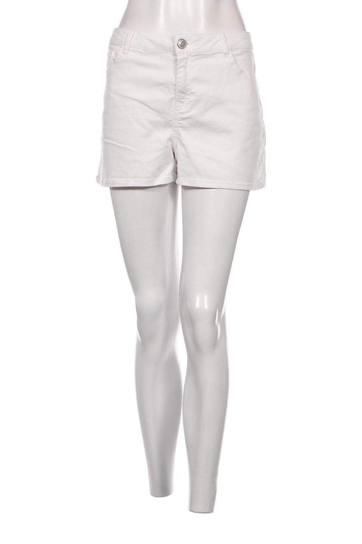 Pantaloni scurți de femei F&F, Mărime XL, Culoare Alb, Preț 29,08 Lei