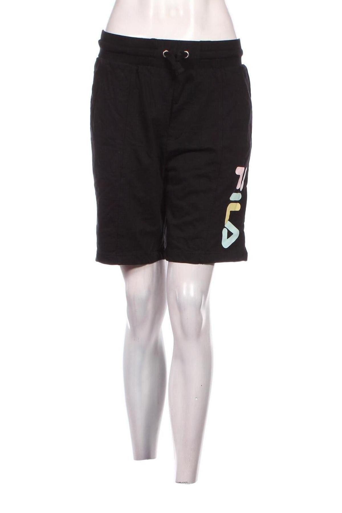 Γυναικείο κοντό παντελόνι FILA, Μέγεθος S, Χρώμα Μαύρο, Τιμή 75,32 €