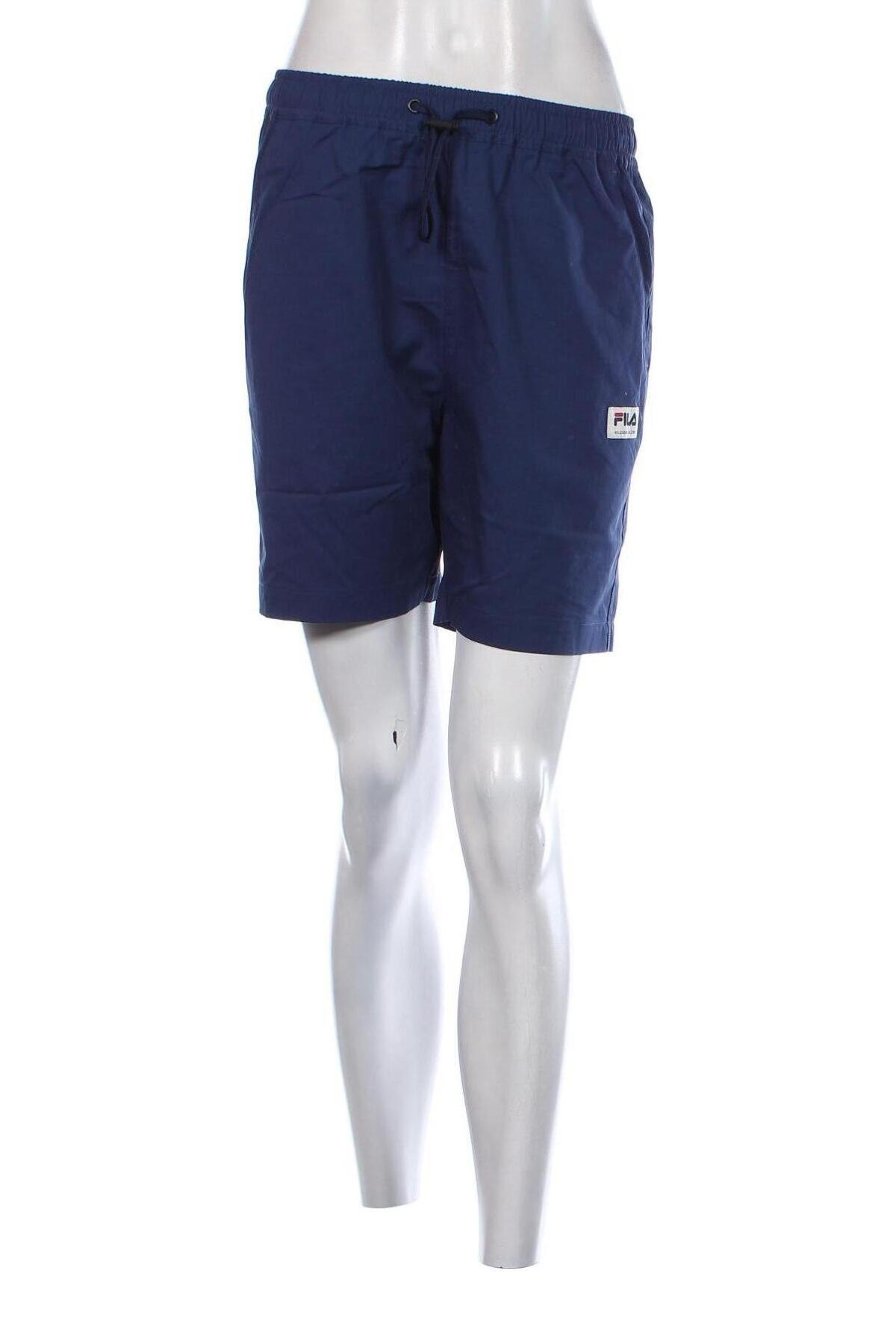 Γυναικείο κοντό παντελόνι FILA, Μέγεθος S, Χρώμα Μπλέ, Τιμή 21,83 €