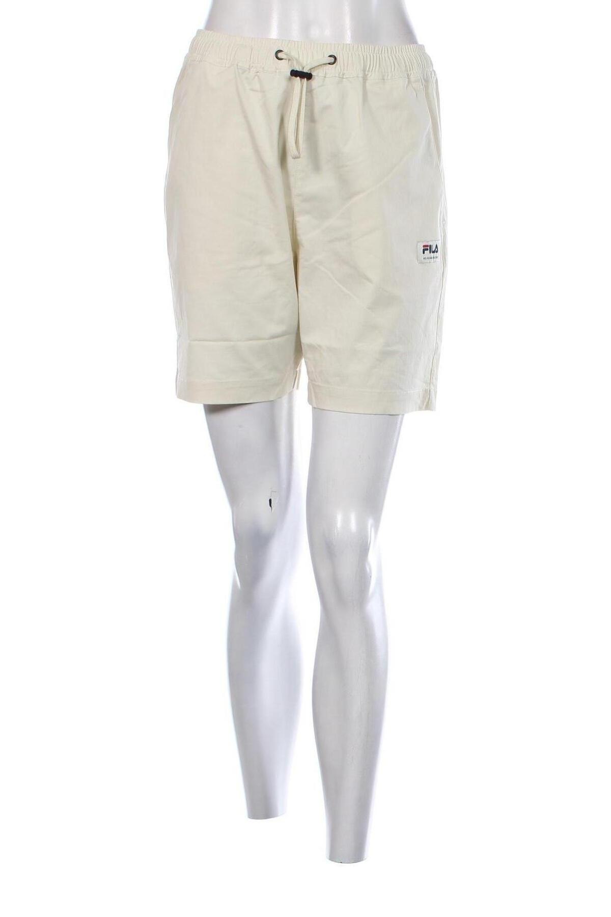 Γυναικείο κοντό παντελόνι FILA, Μέγεθος S, Χρώμα Εκρού, Τιμή 23,81 €
