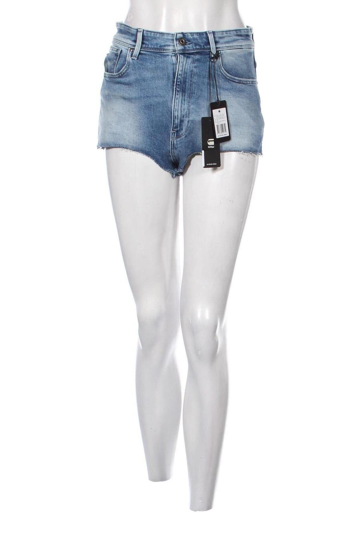 Pantaloni scurți de femei G-Star Raw, Mărime S, Culoare Albastru, Preț 211,68 Lei