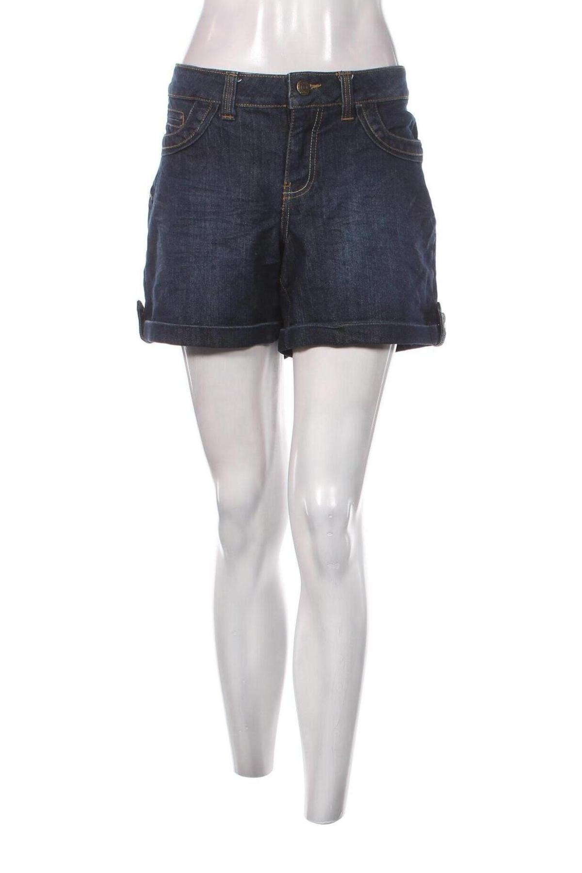 Γυναικείο κοντό παντελόνι George, Μέγεθος L, Χρώμα Μπλέ, Τιμή 11,75 €