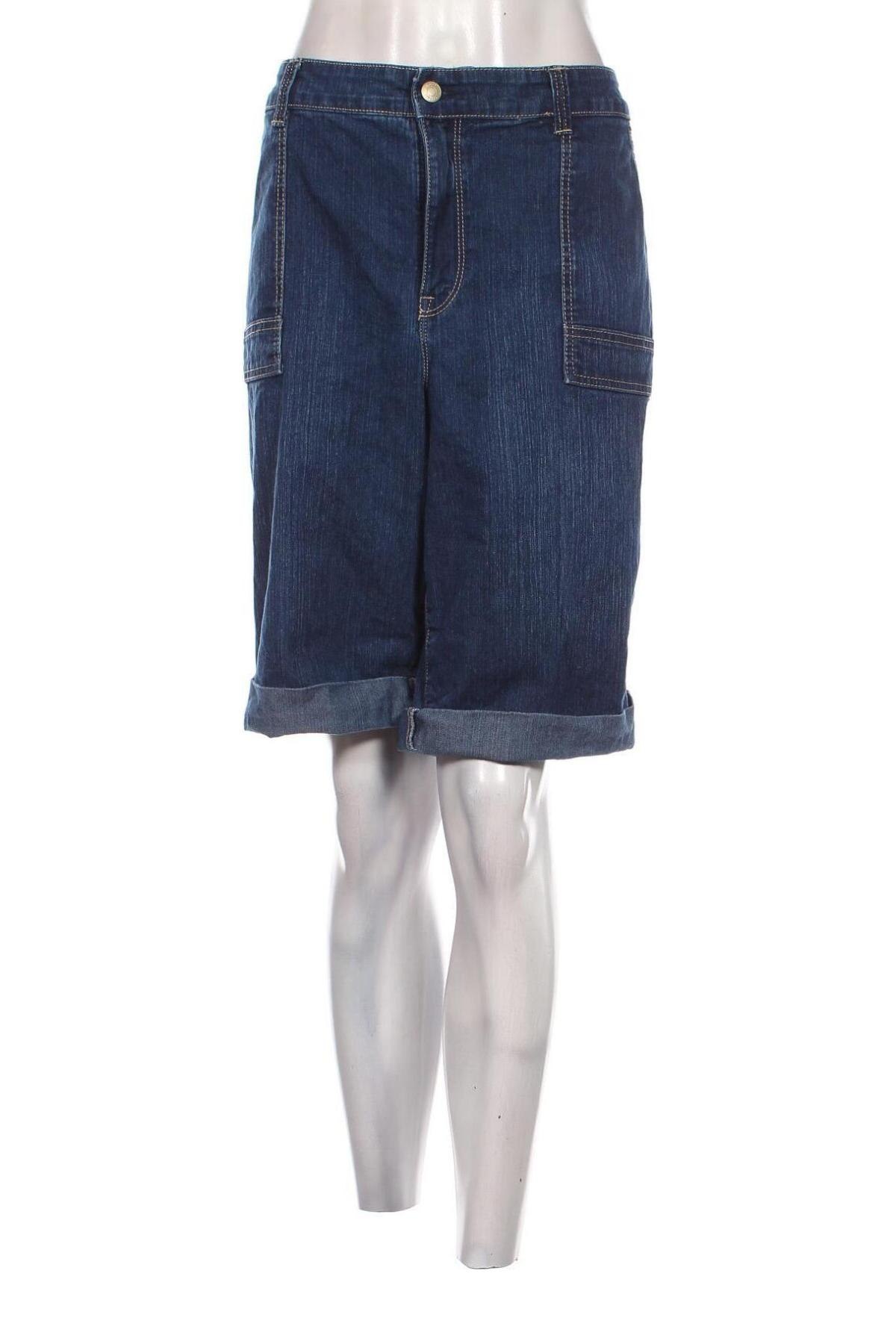 Дамски къс панталон Gloria Vanderbilt, Размер 3XL, Цвят Син, Цена 19,00 лв.