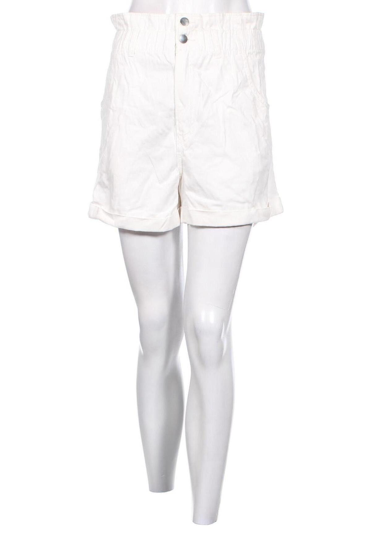 Pantaloni scurți de femei H&M, Mărime S, Culoare Alb, Preț 101,97 Lei